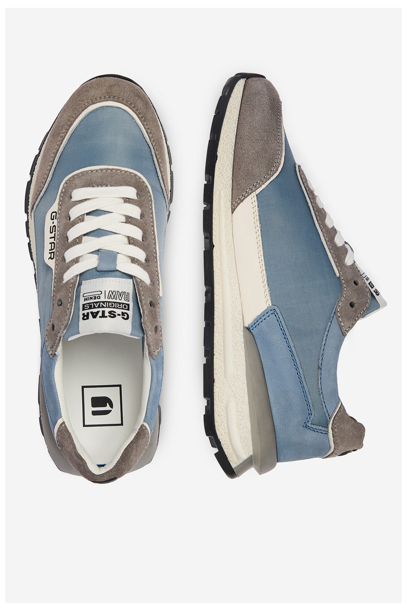 Sneakers G-STAR RAW EO-KIOTOII-01 MI08 Błękitny