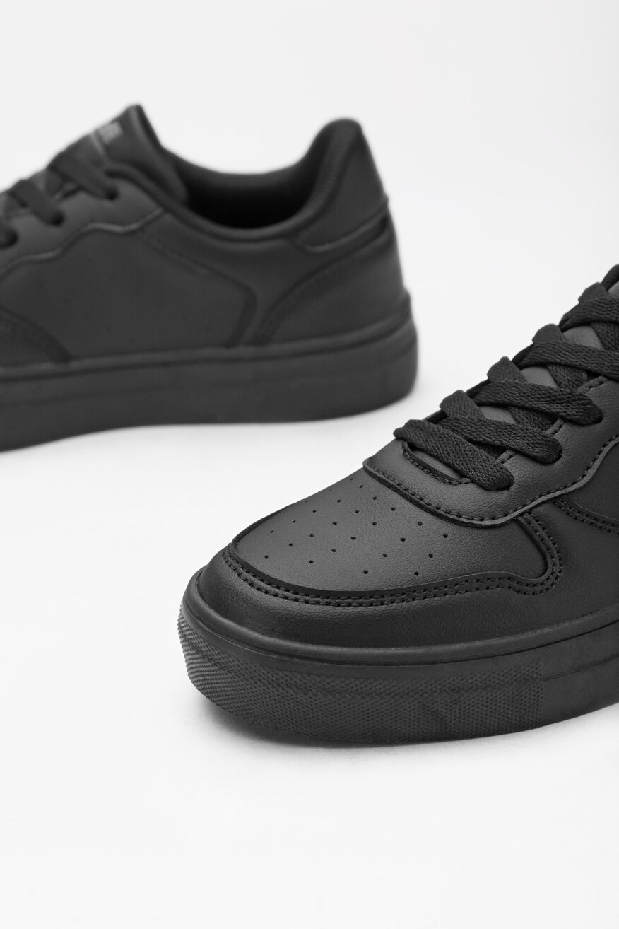 
                Sprandi - Obuwie sportowe czarne sznurowane - 5903698407647