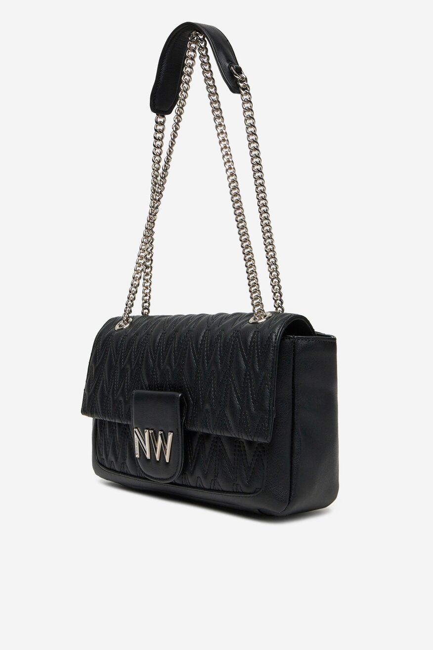 Kézitáska NINE WEST FEKETE - 5906751260241
