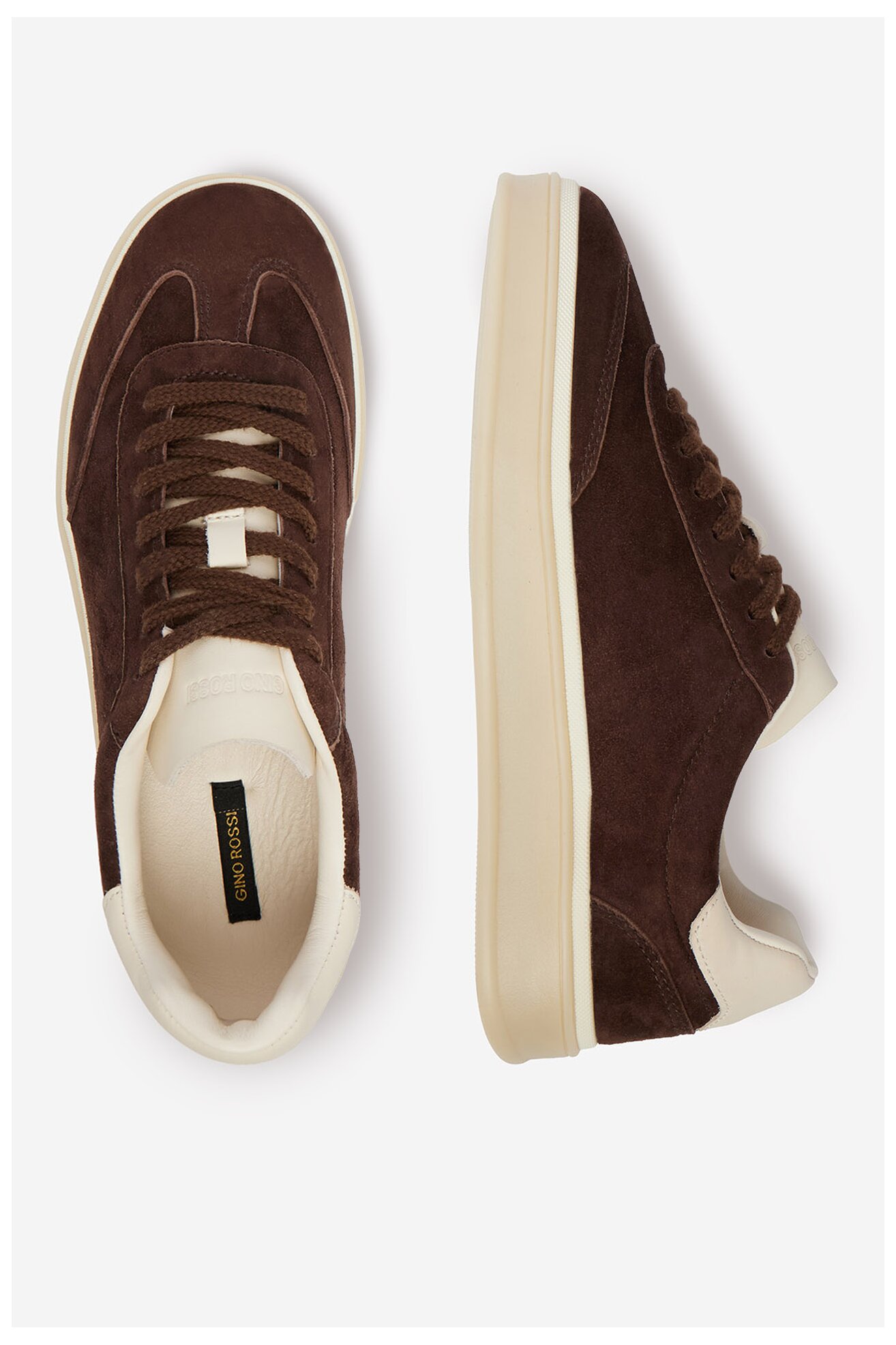 Напівчеревик Gino Rossi EO-GRW03 ТЕМНО-КОРИЧНЕВИЙ