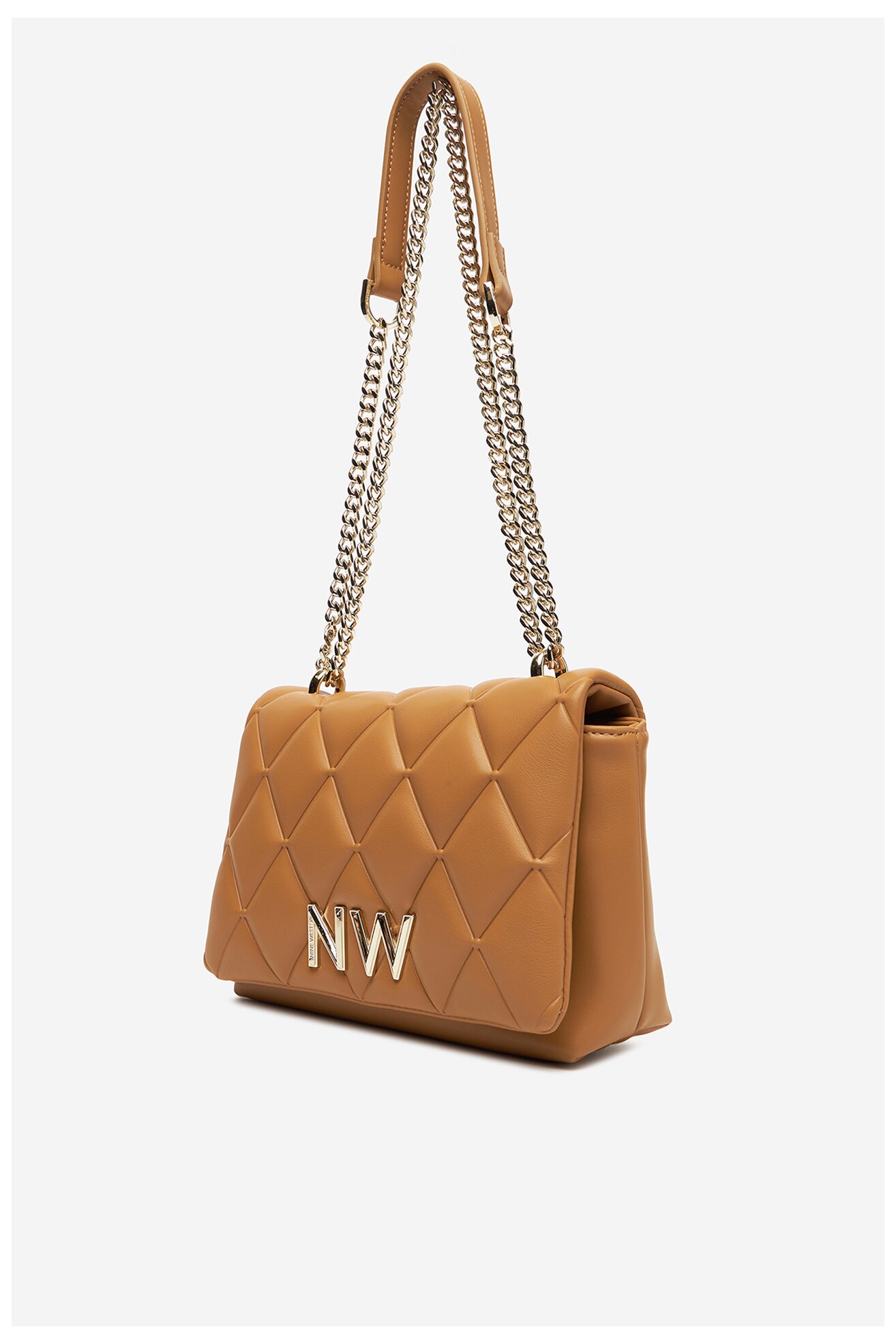 Kézitáska NINE WEST CEO-CHARLOTTE-I-S22558 CAMEL