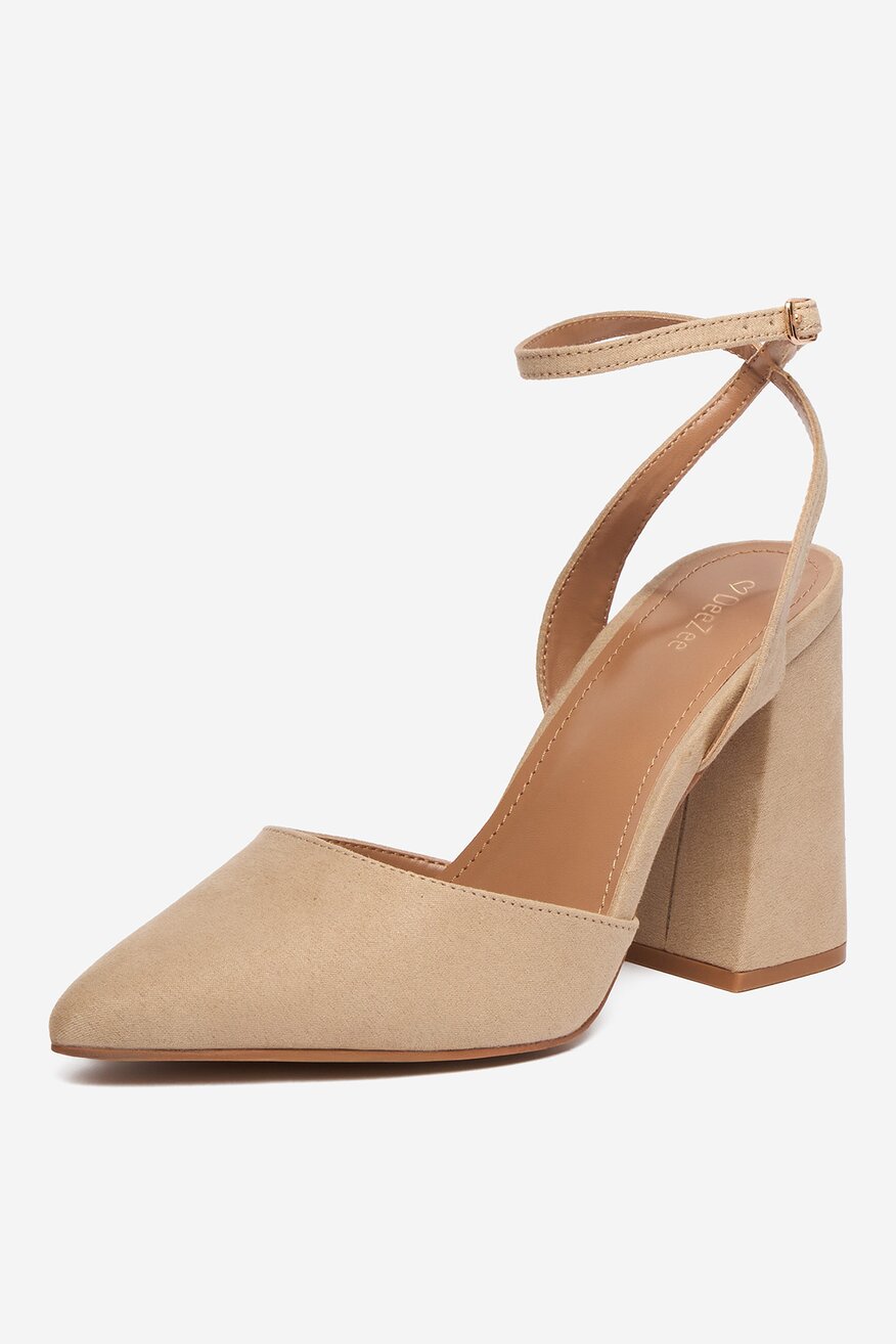 Czółenka DeeZee CEO-CD25-039-1 Beżowy - 5906751714638