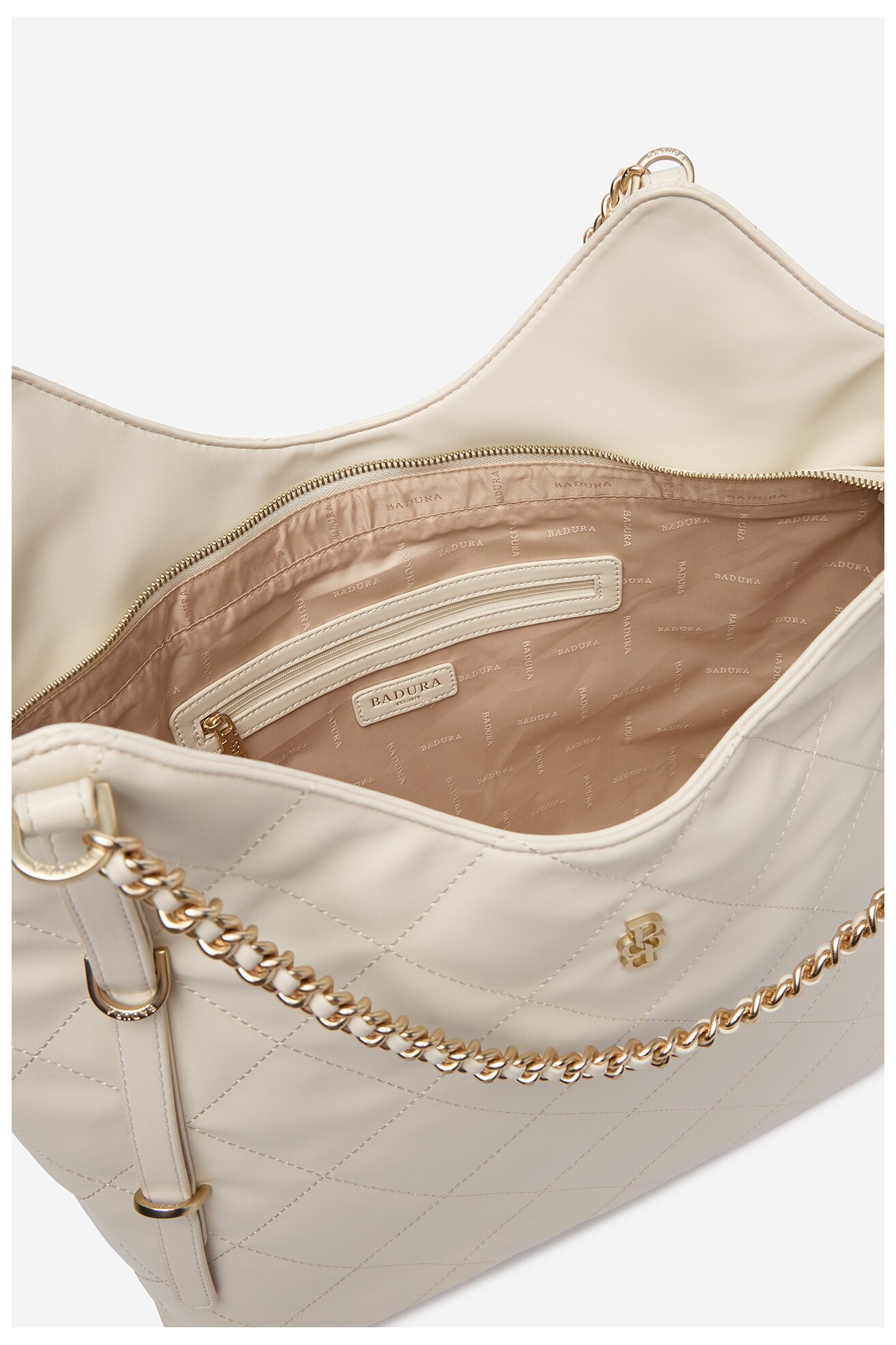 Дамска чанта Badura CEO-KAJI-LDA8613 СЛОНОВА КОСТ