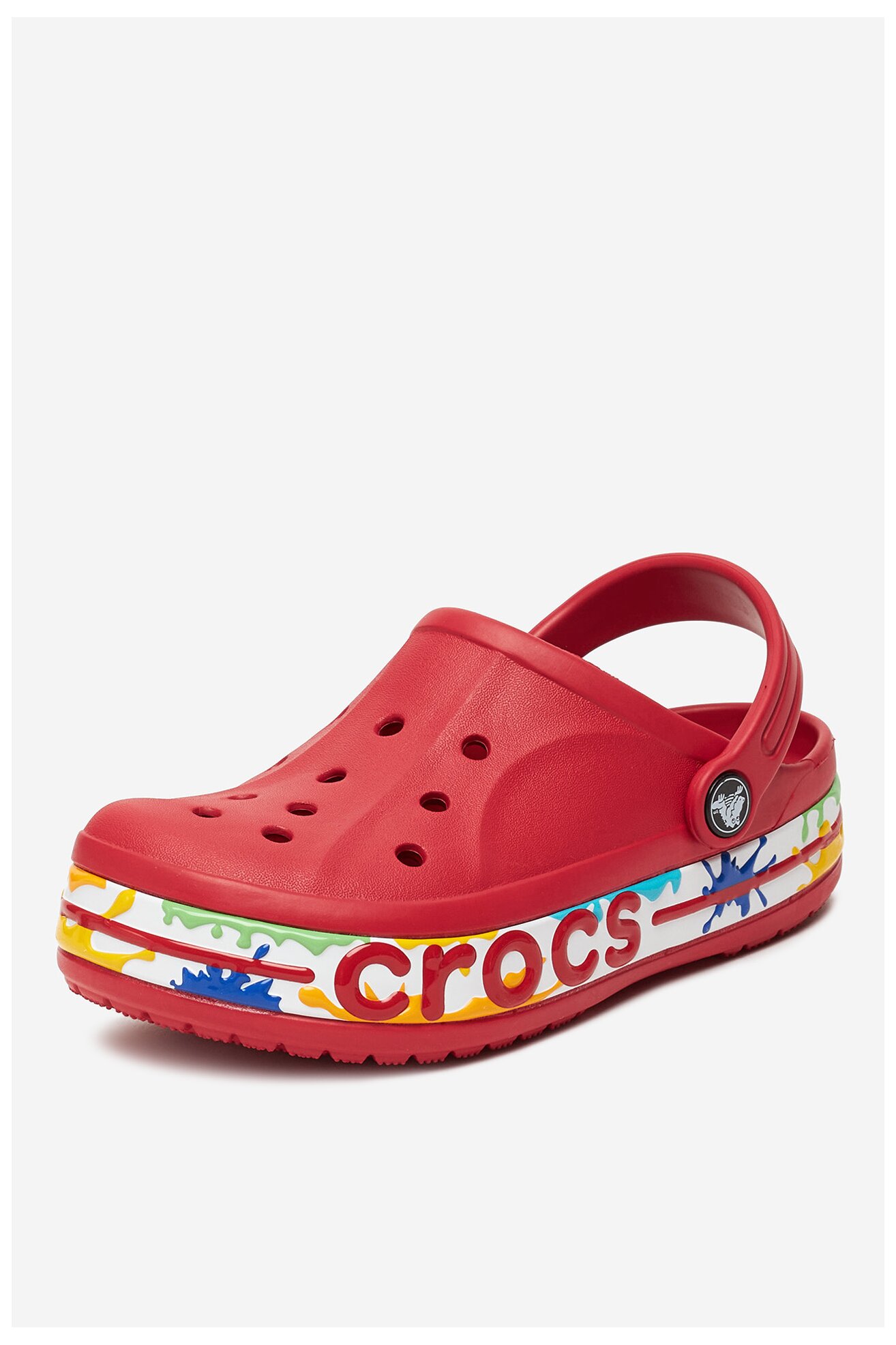 Klapki basenowe Crocs C-BAYABAND CLOG K 211682-6EN Czerwony