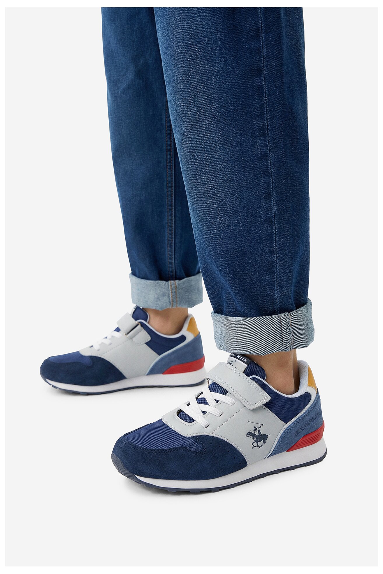 Sneakers Beverly Hills Polo Club EO-CP23-6386 Granatowy