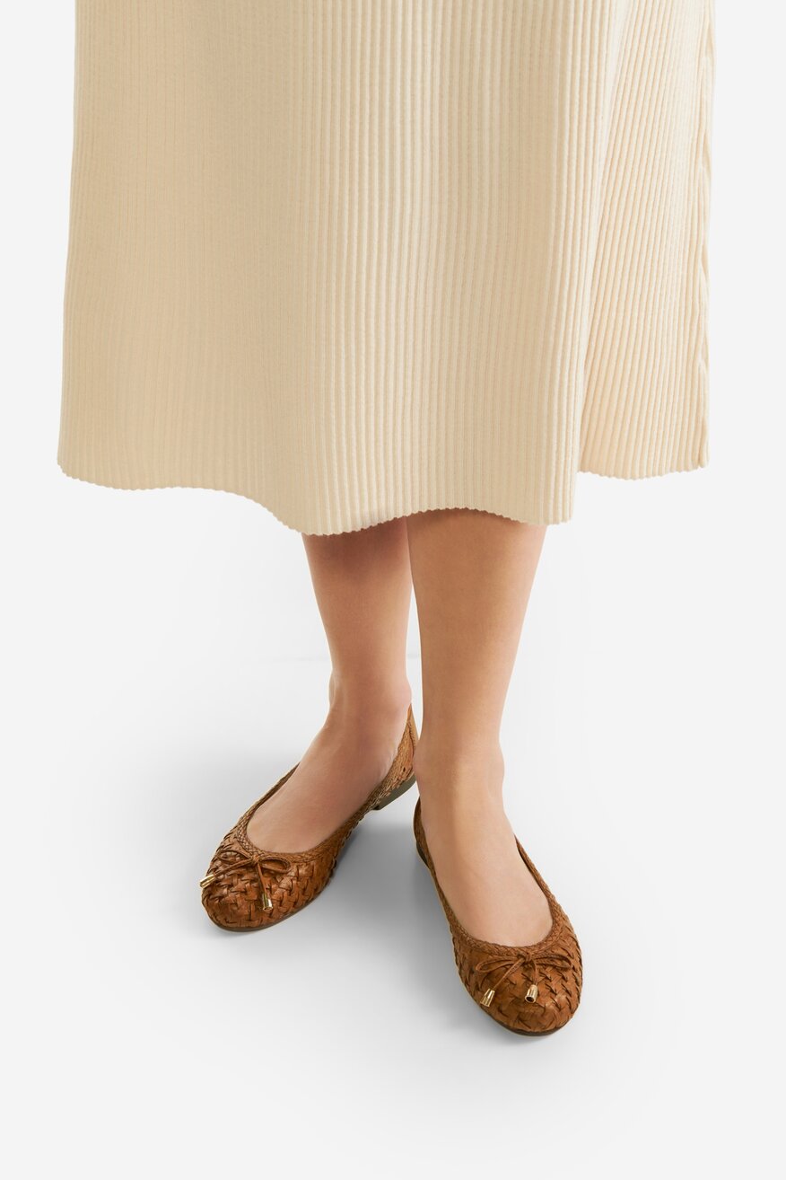 
                Lasocki - Baleriny skórzane - 5906751005286