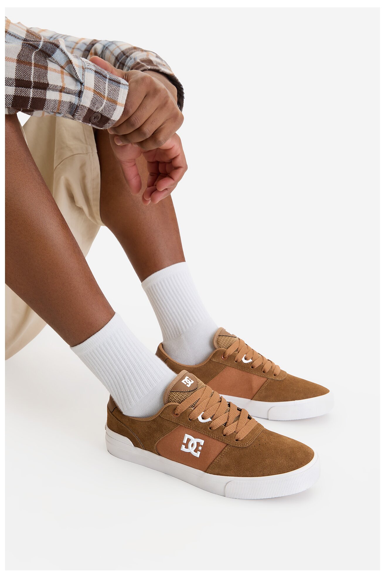 Кецове DC Shoes CEO-AW257502 КАФЯВ