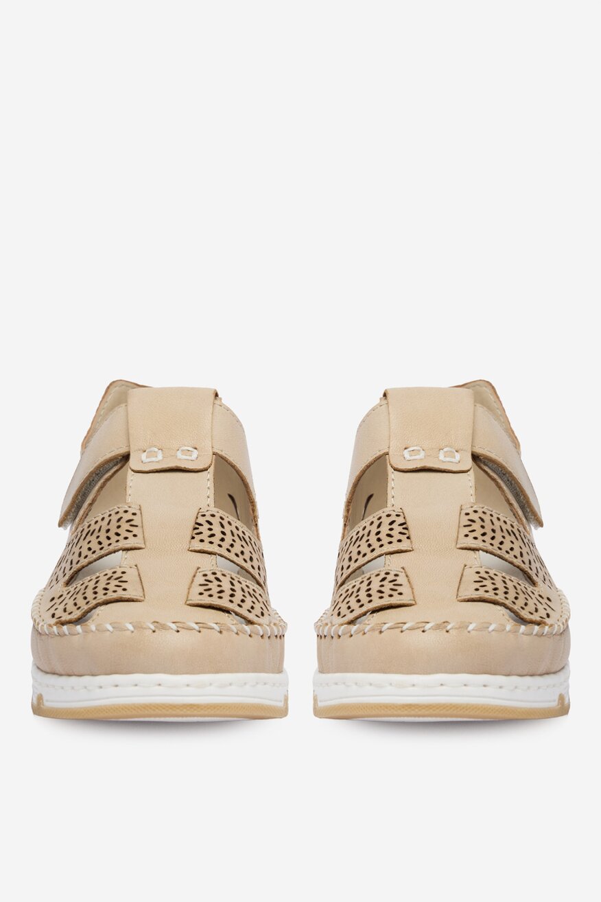 
                Половинки обувки Rieker БЕЖОВ - 5906751833230