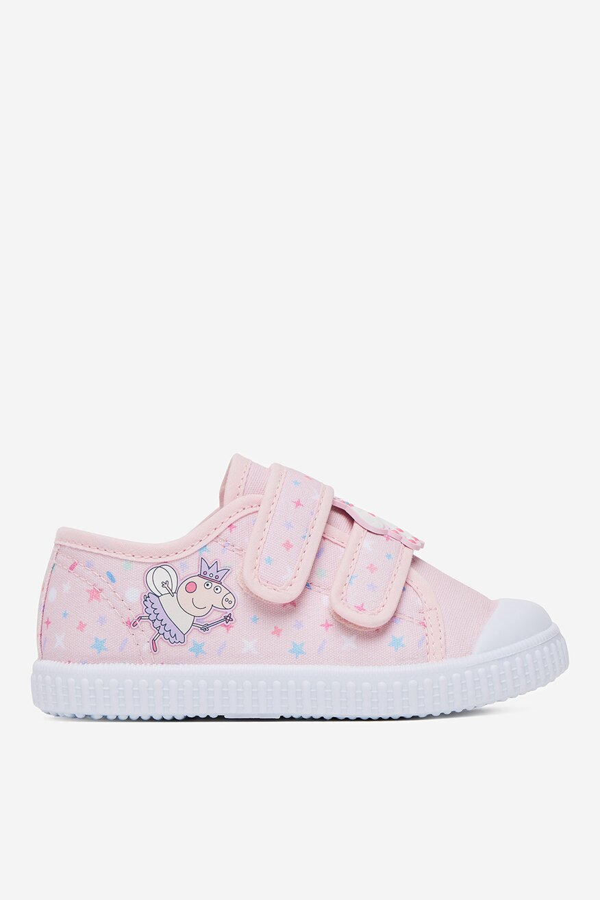 Pantofi pânză PEPPA PIG ROZ DESCHIS - 5903698721811