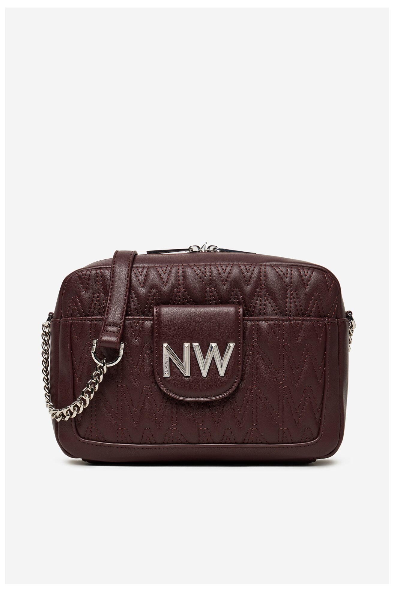 Kézitáska NINE WEST CEO-ASTORIA-ALLURE-01-LX10166 BORDÓ