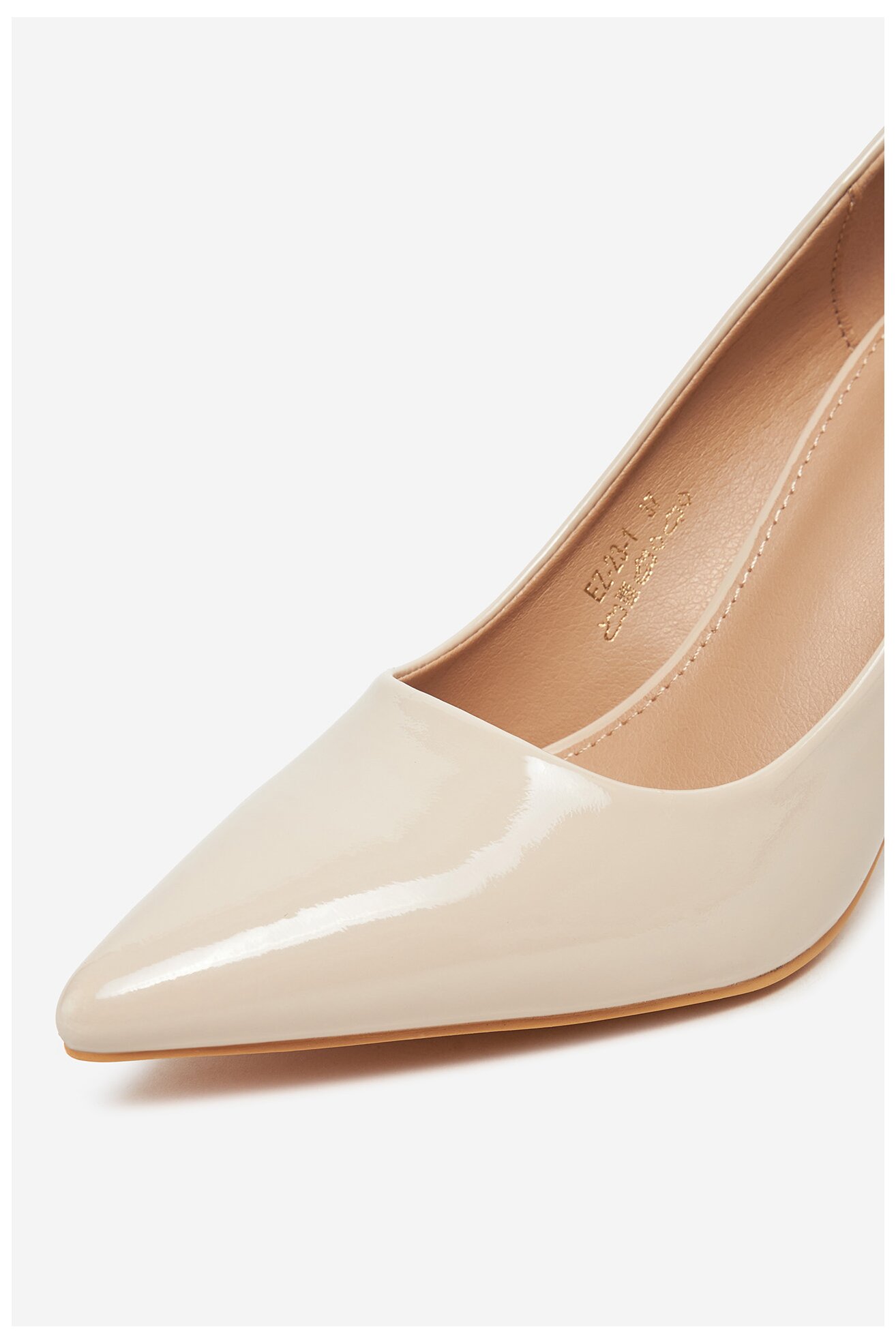 Pantofi cu toc DeeZee EZ-23-1 BEJ