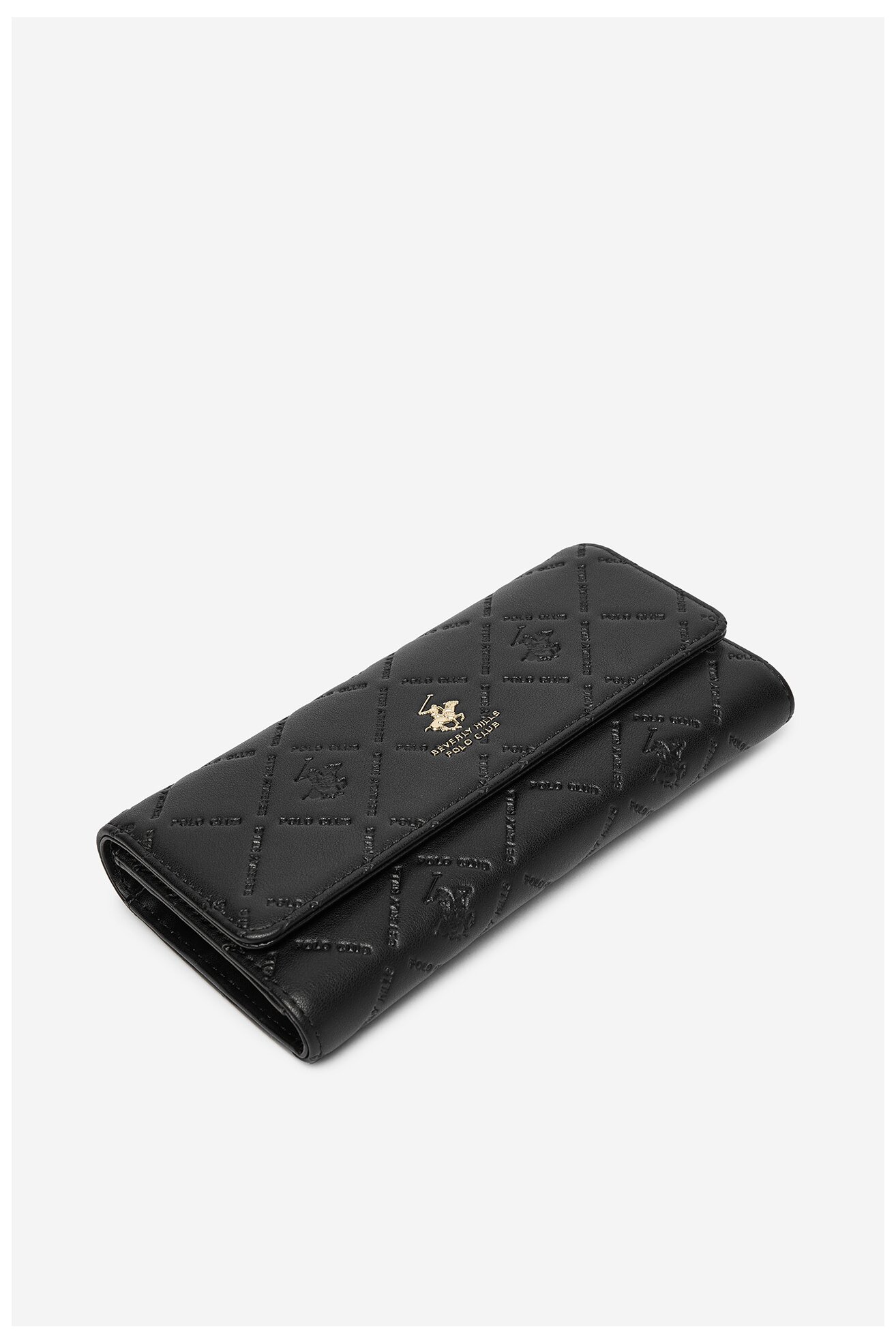 Portofel femei Beverly Hills Polo Club CEO-BHPC-W1-007-AW25 NEGRU