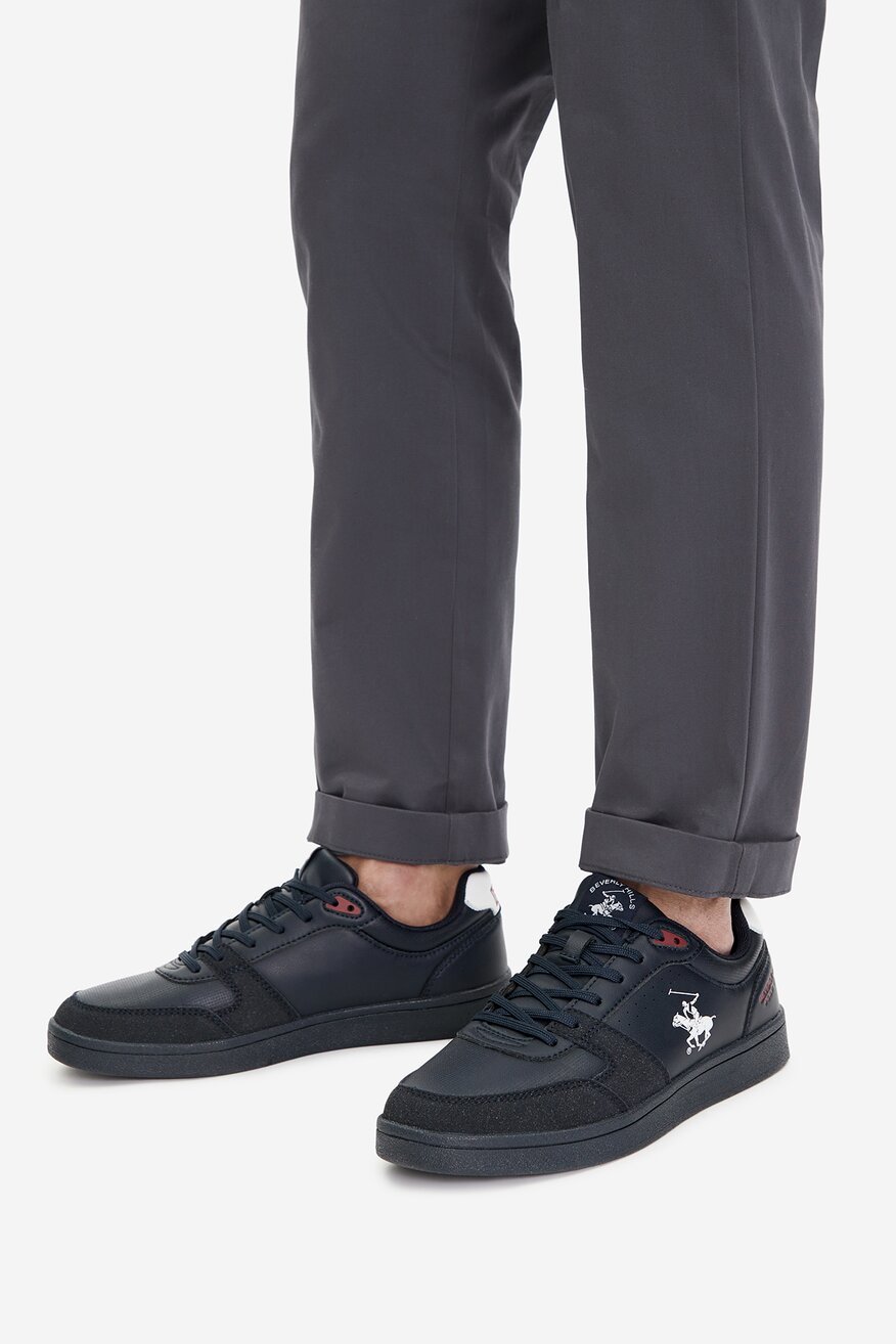 
                Pantofi pânză Beverly Hills Polo Club BLEUMARIN - 5906751383827