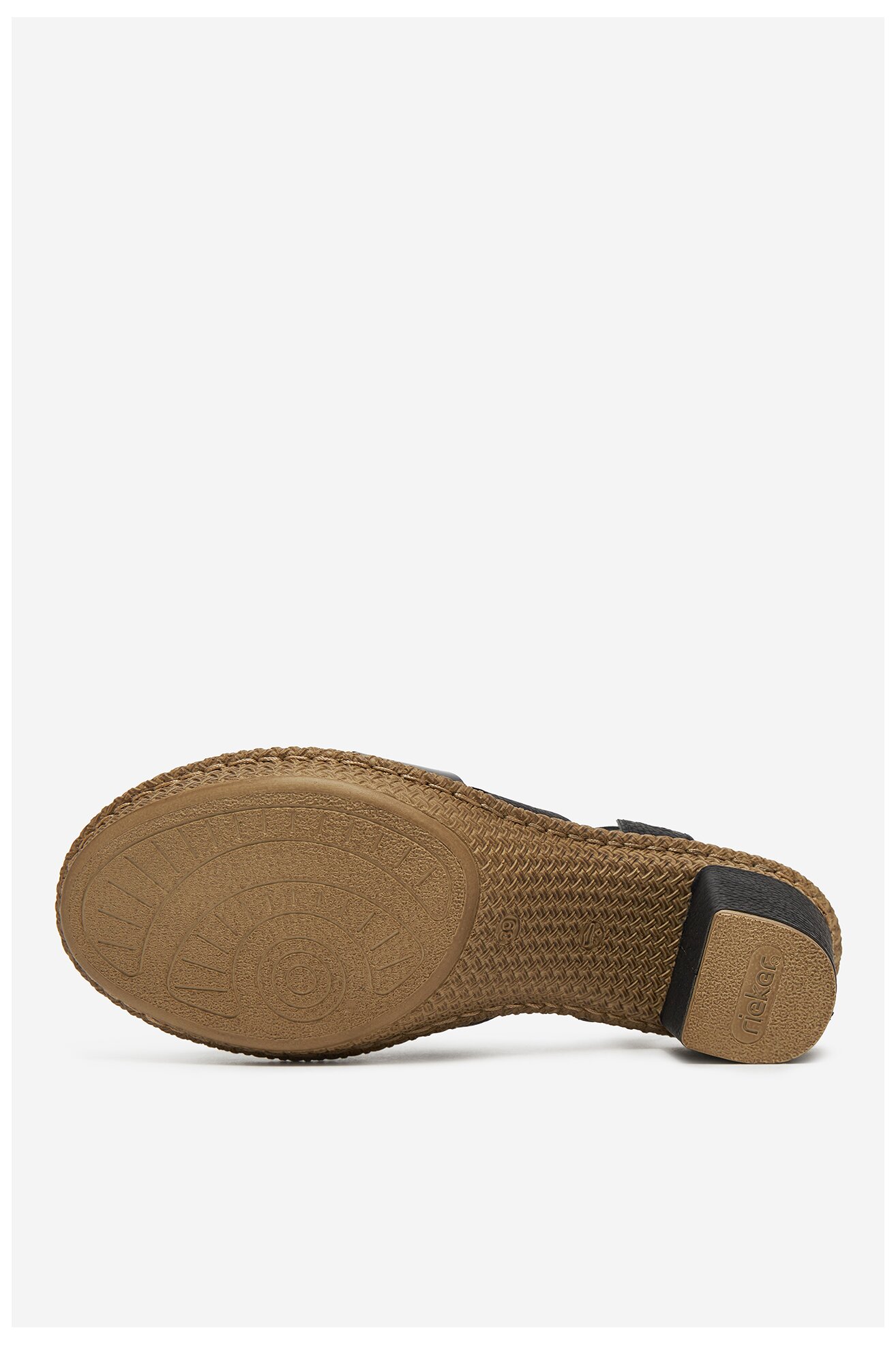 Szandál Rieker 665K3-00 FEKETE