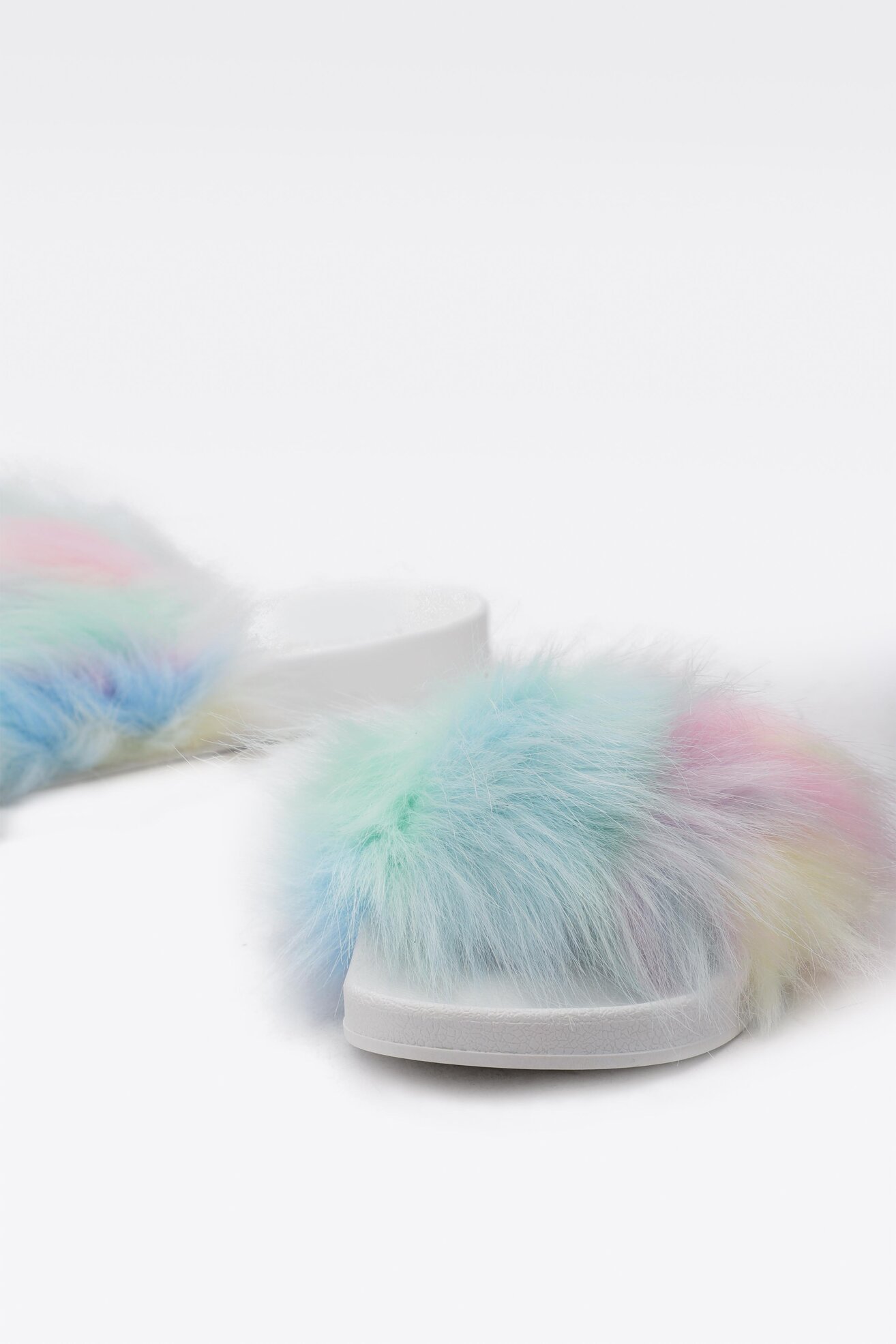 Klapki DeeZee WSS20319-01 Biały