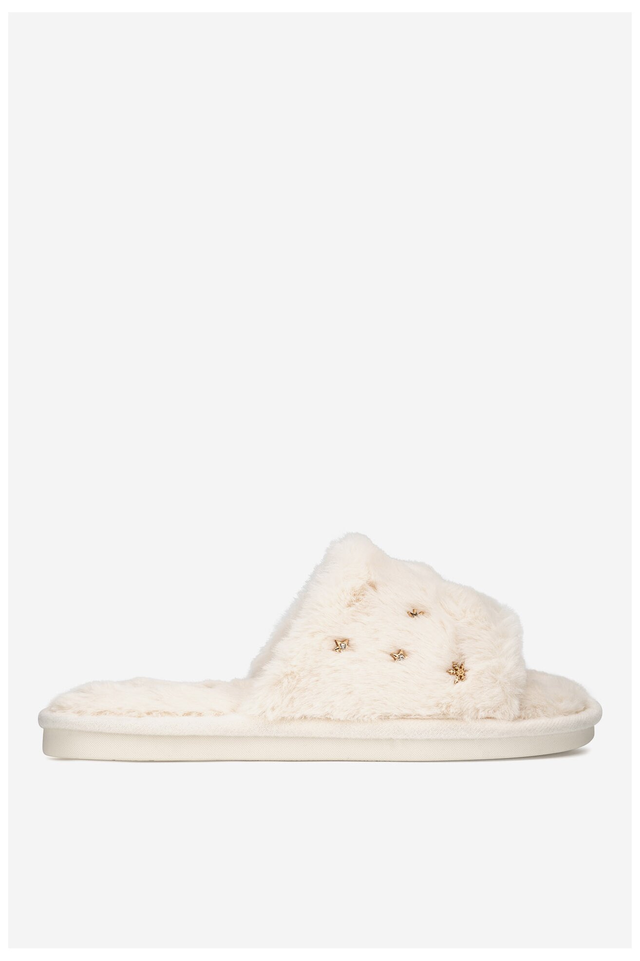 Kapcie Home&Relax P3131521 Kremowy