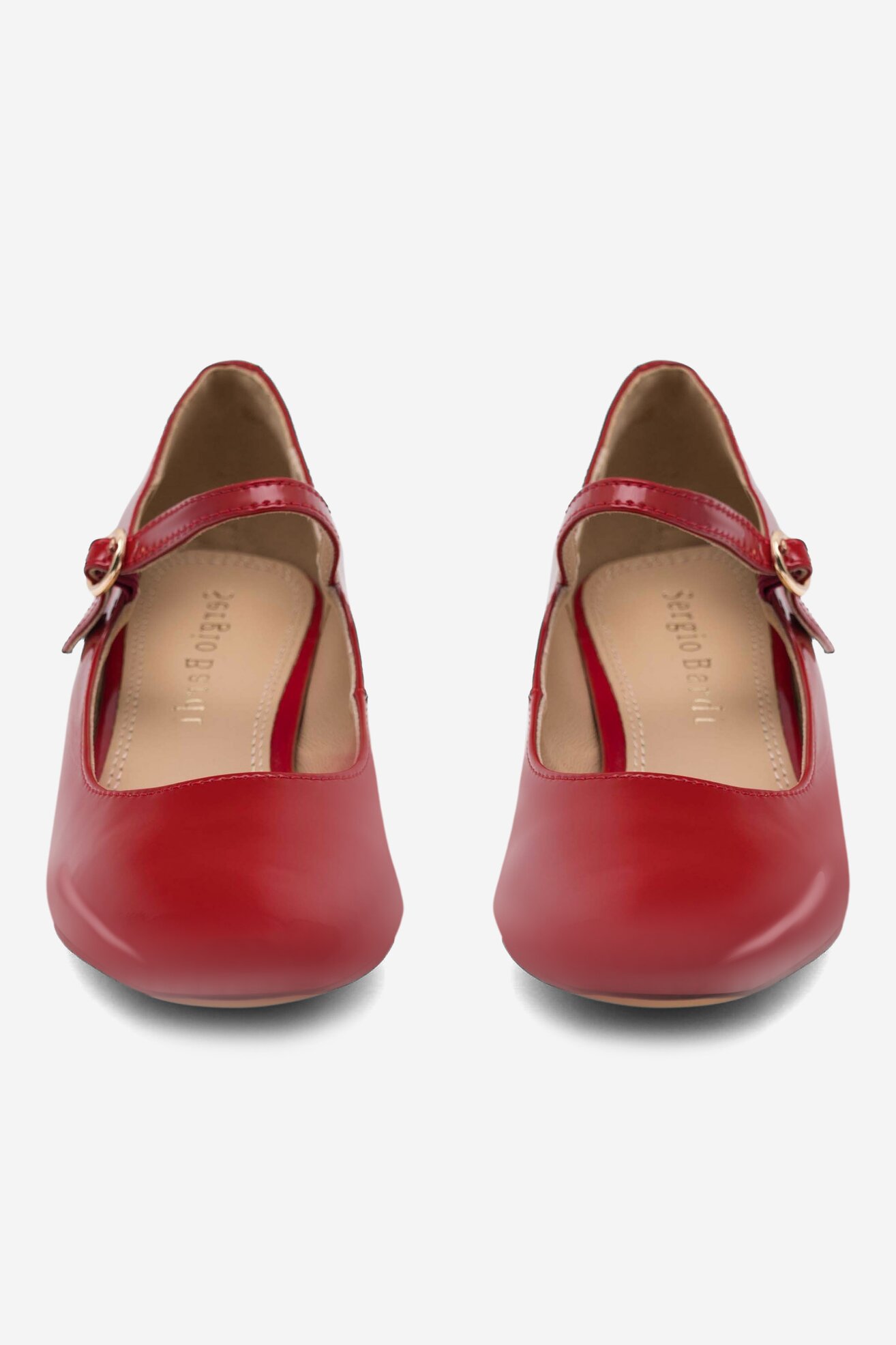 Czółenka Sergio Bardi WYL3139-2Z-SB Czerwony