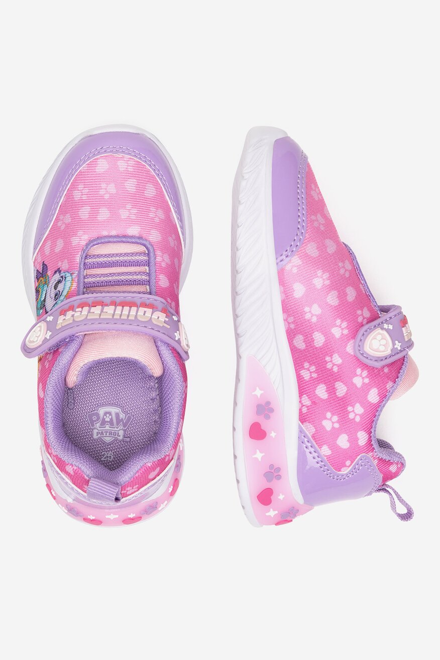 
                Paw Patrol - Buty sportowe z migającymi diodami - 5903698051680