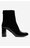 Bokacsizma NINE WEST CEO-TALA-01 FEKETE