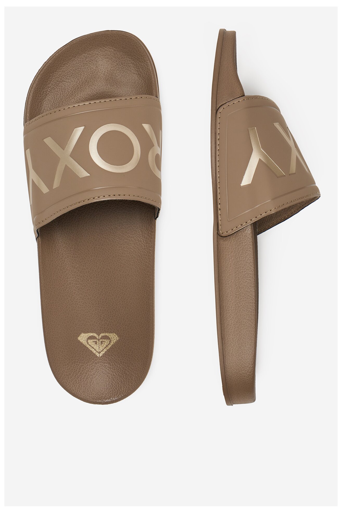 Klapki basenowe ROXY 865961 Brązowy