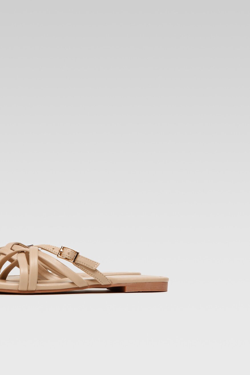 
                Jenny Fairy - Klapki beżowe - 5904248825577