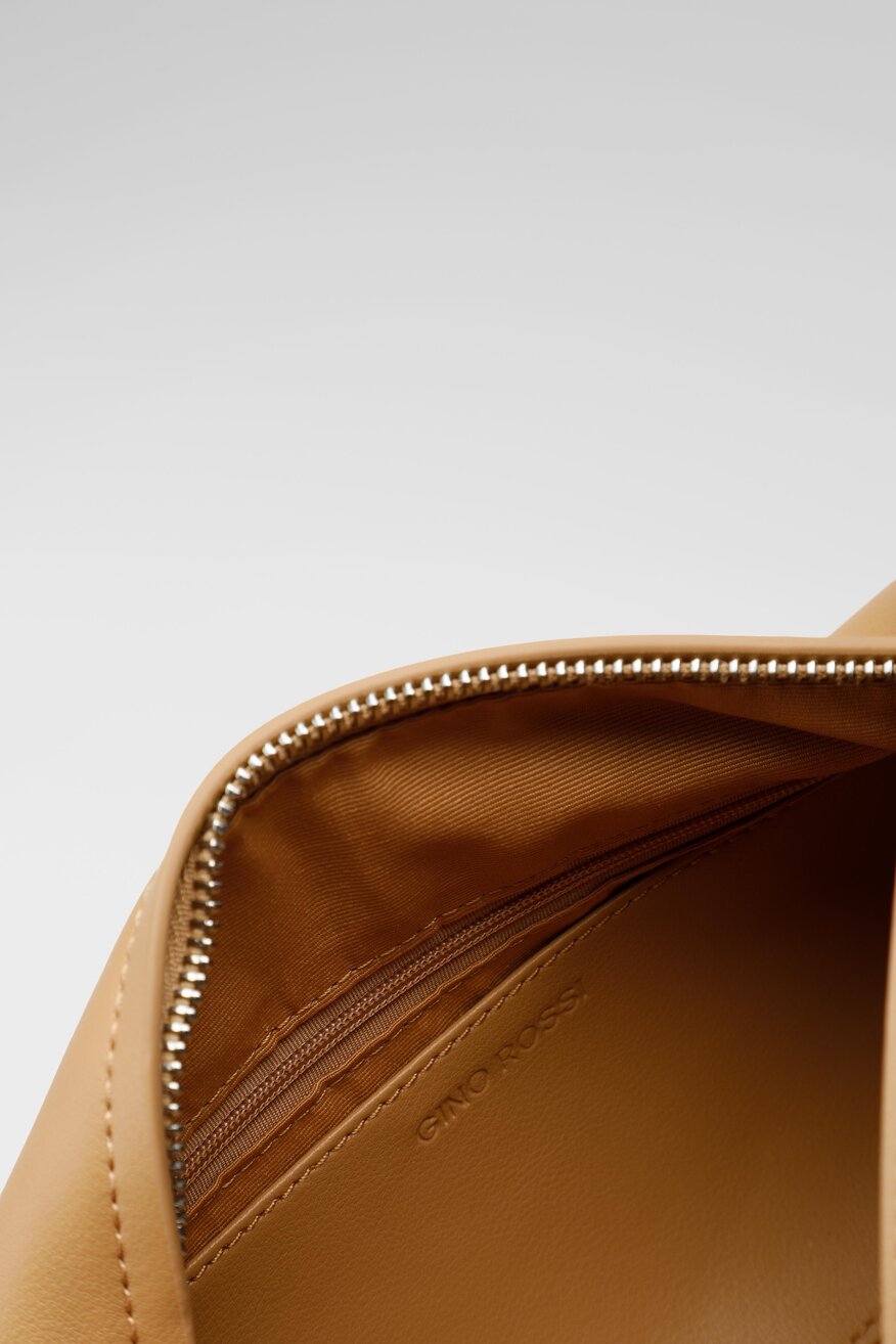 
                Gino Rossi - Torebka skórzana beżowa - 5904862396989