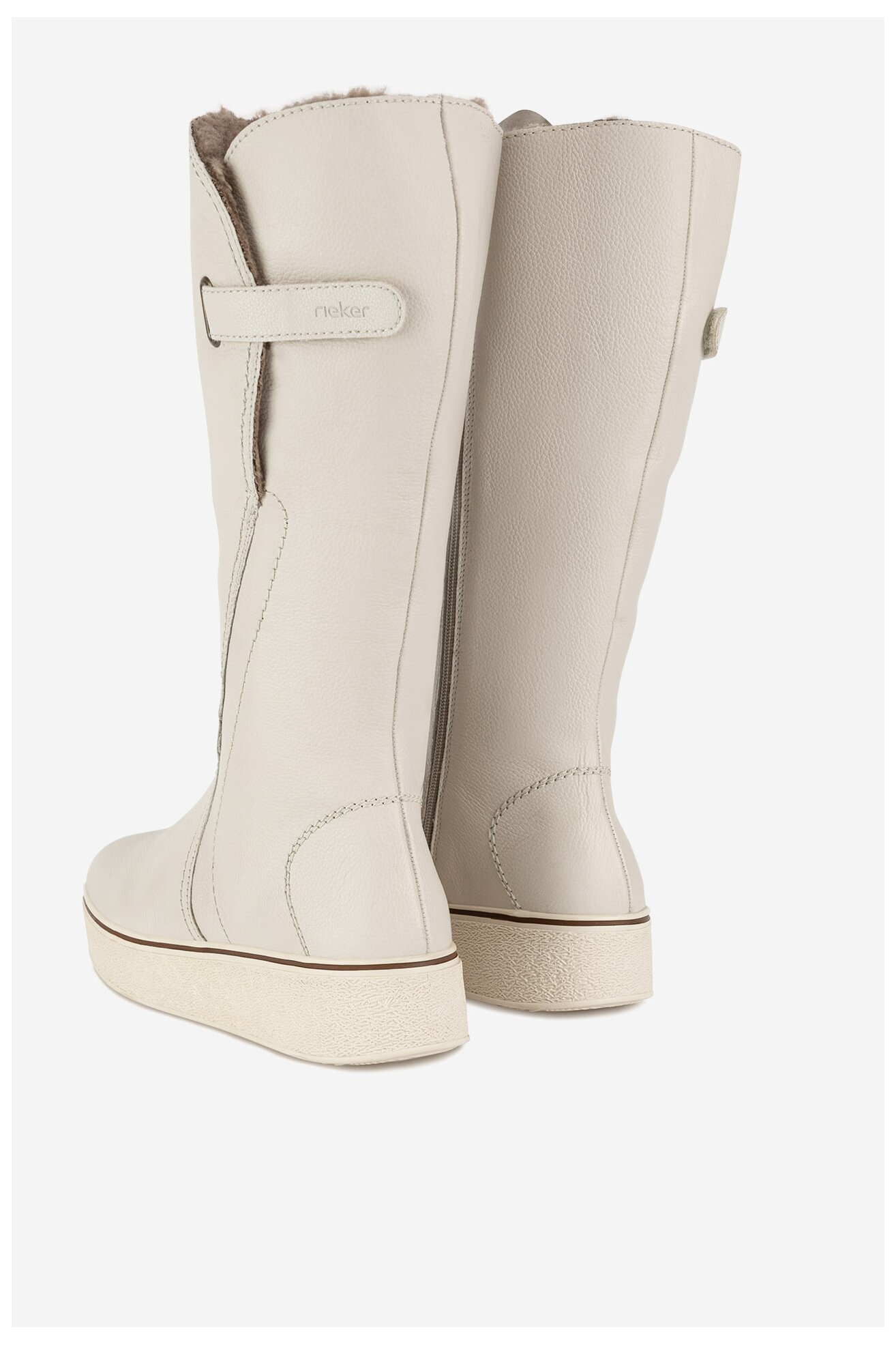 Kozaki Rieker 78853-80 Biały