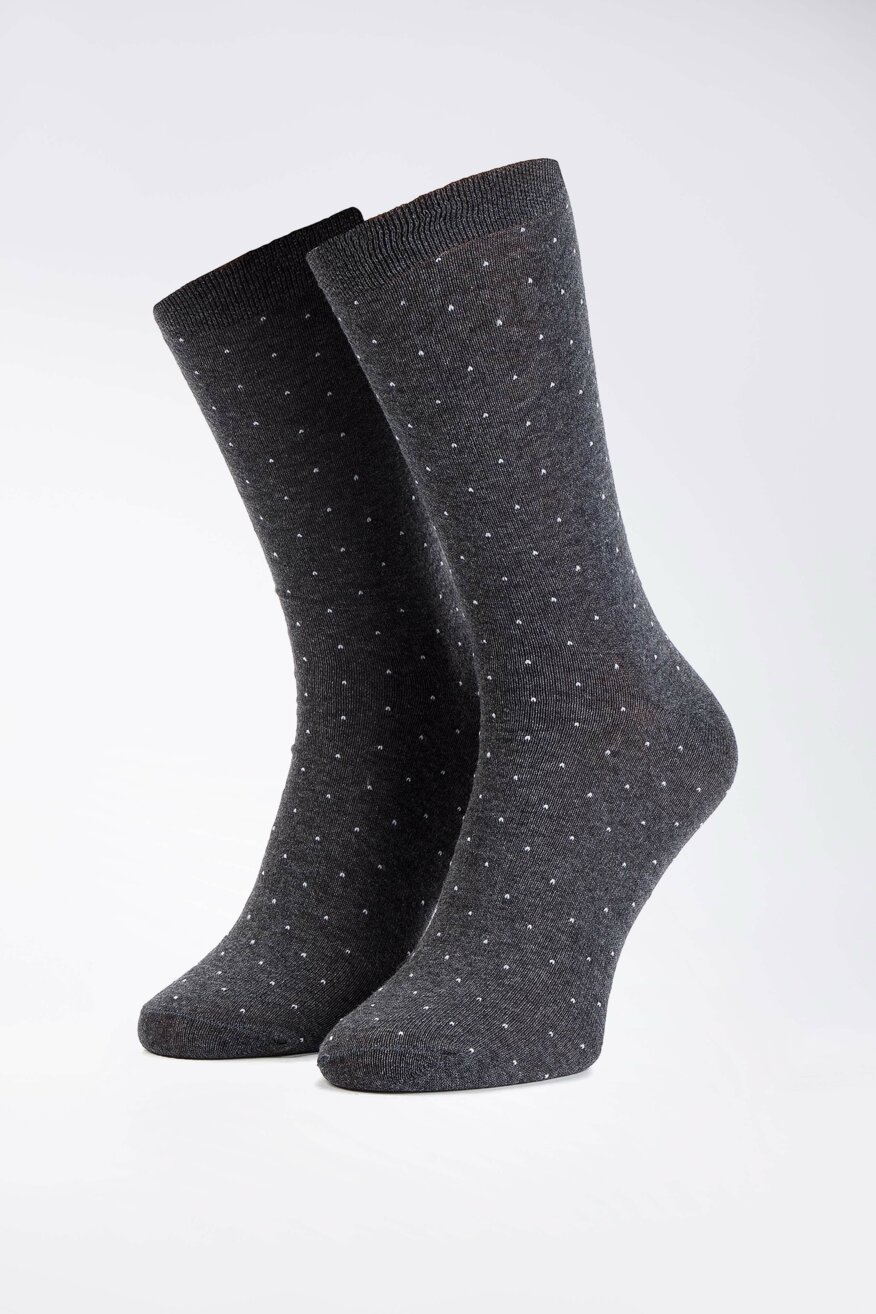 Lasocki - Skarpetki męskie z printem - 2220980420010