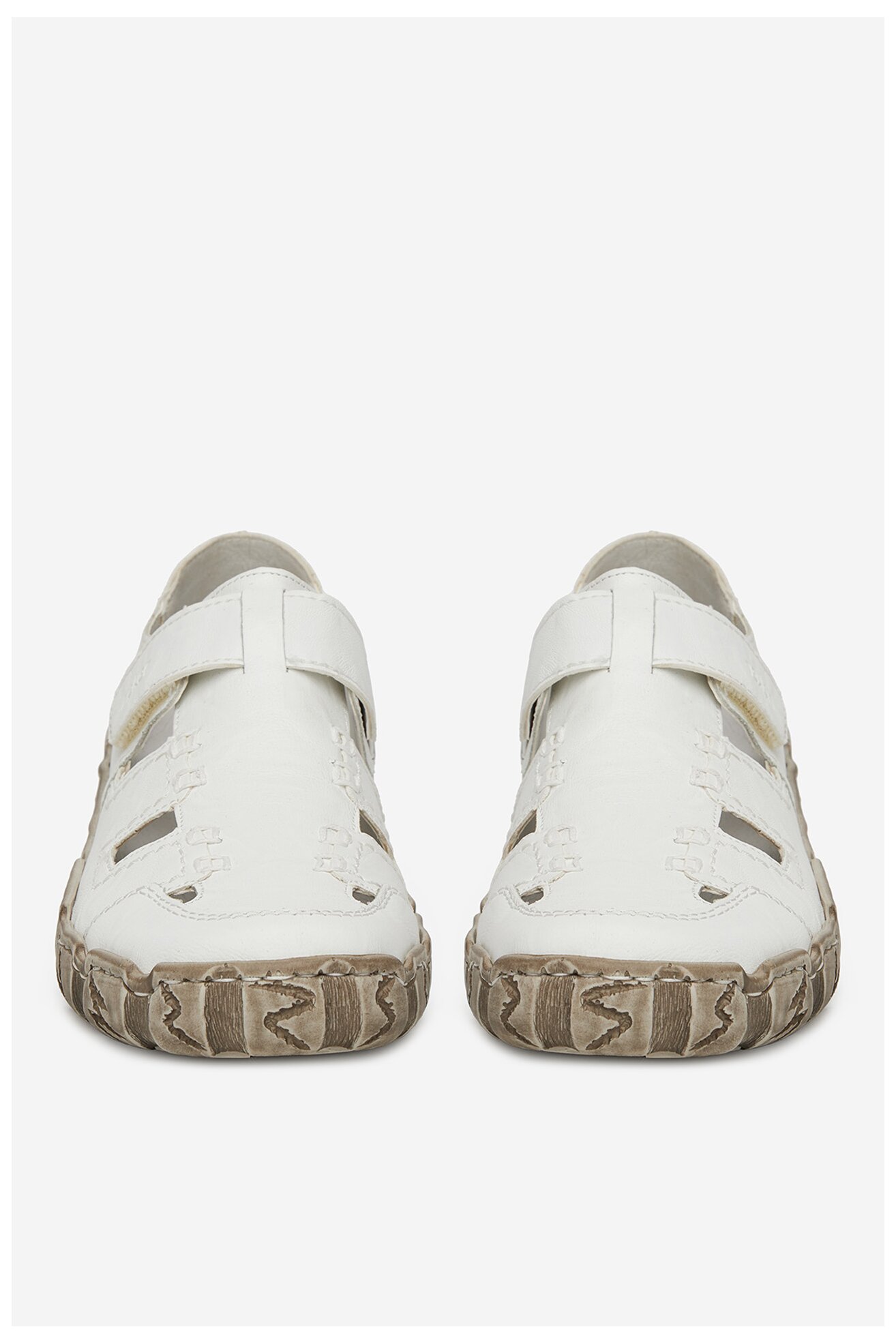 Sandały Rieker L0362-80 Biały