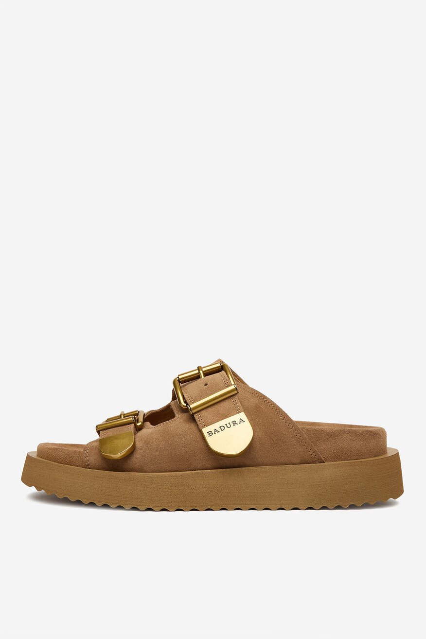 
                Badura - Klapki skórzane - 5907964016809