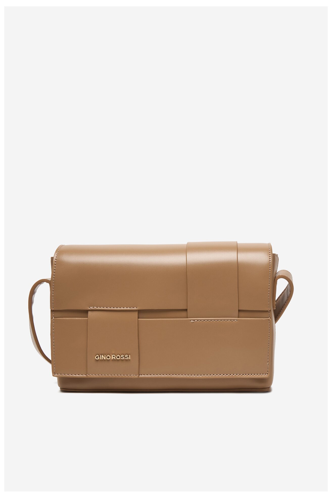 Сумка З Ремінцем Gino Rossi C-KY185 БЕЖЕВИЙ