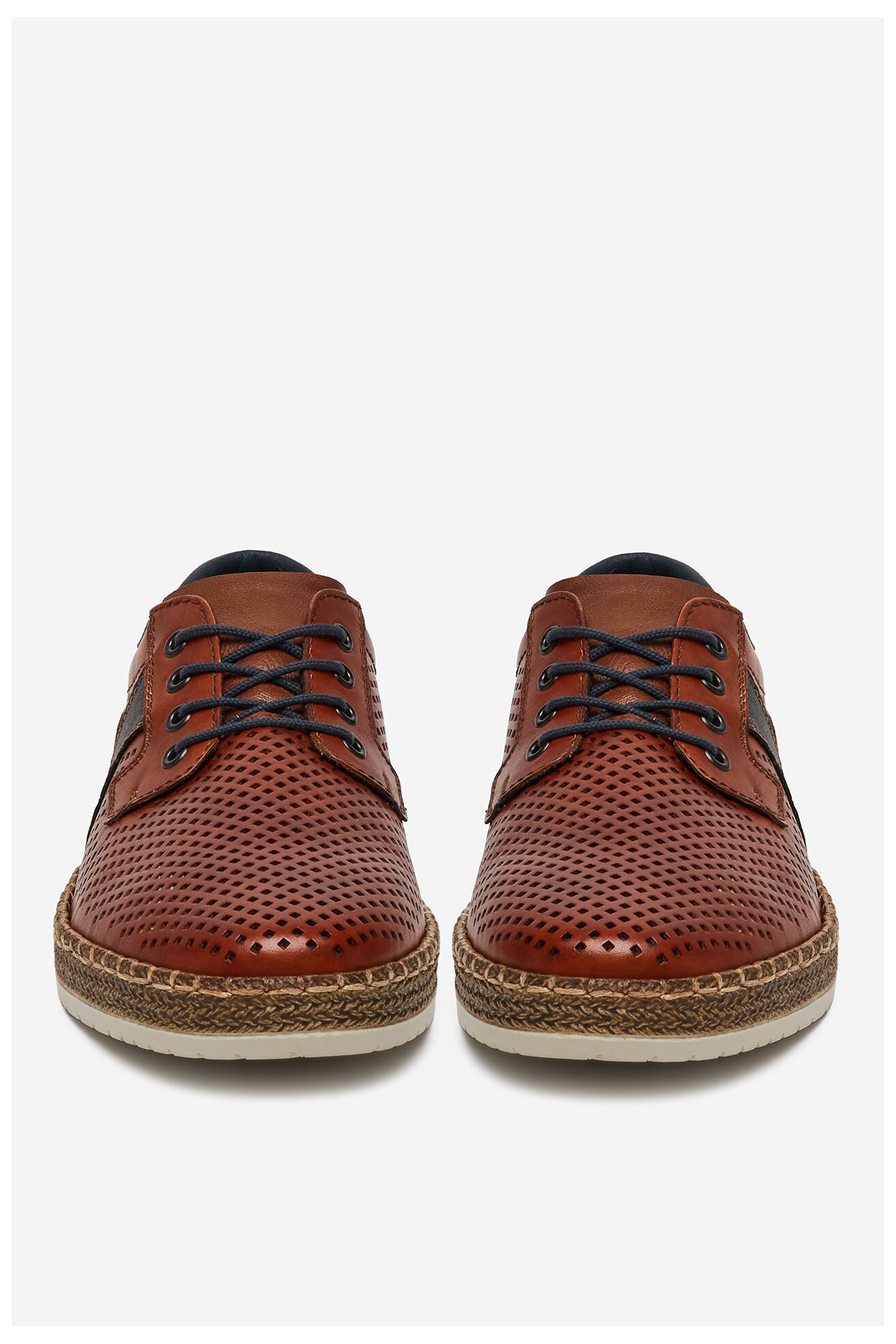 Espadryle Rieker B5214-24 Brązowy