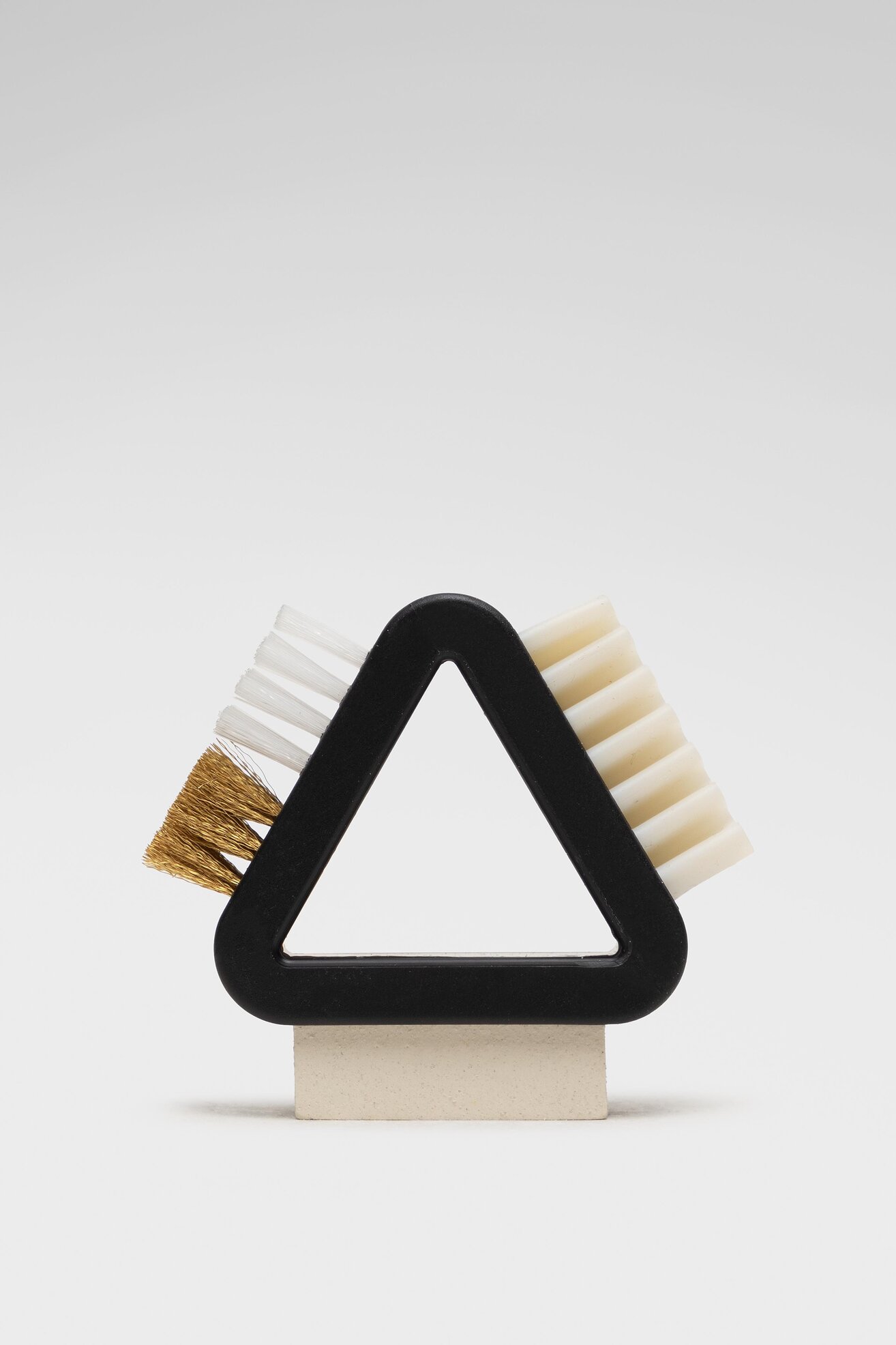 Szczotka do zamszu i nubuku Coccine SZCZOTKA DO ZAMSZU I NUBUKU 3W1 V.AZ Czarny