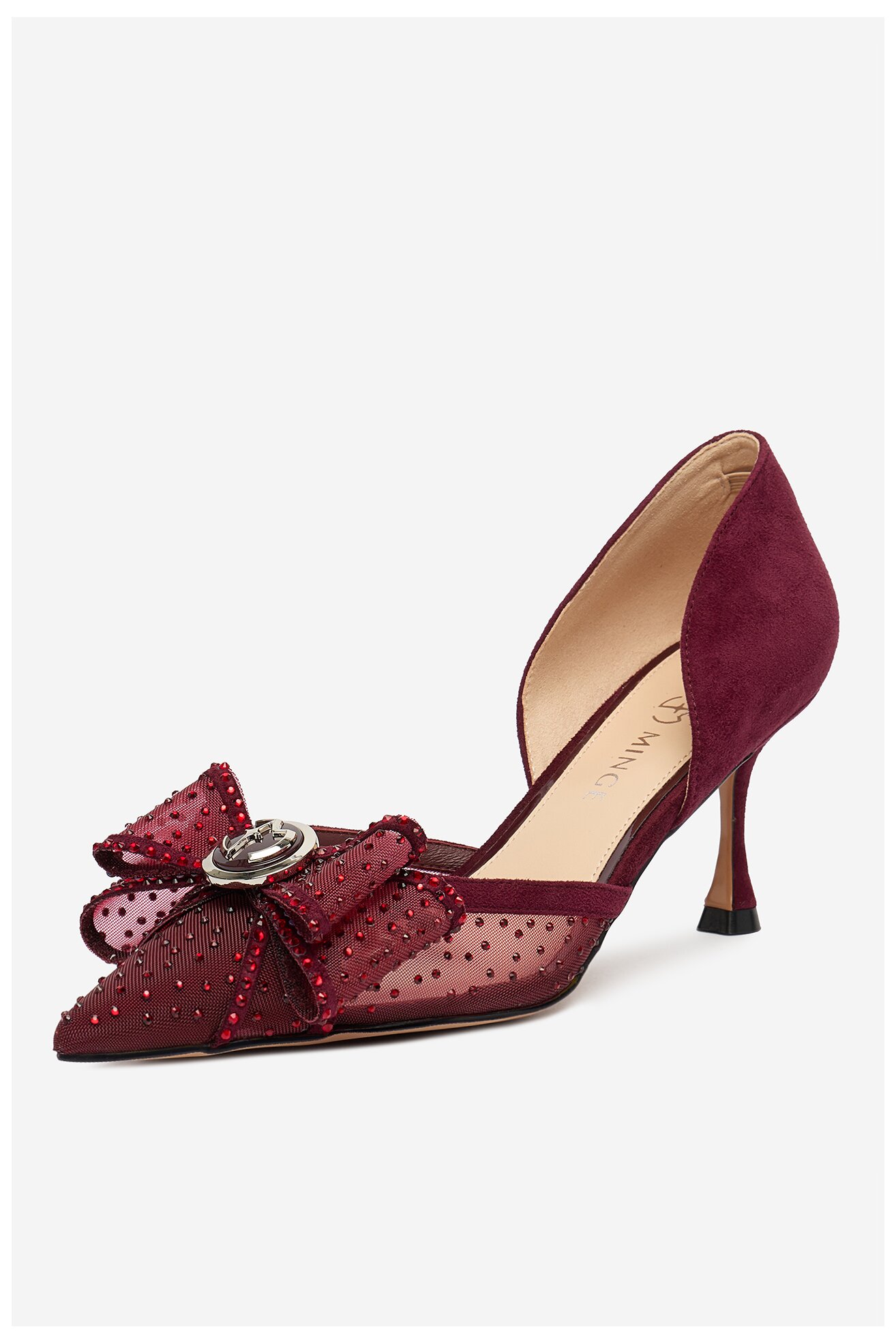 Туфлі-Човники EVA MINGE EO-AVA-78096-202 БОРДОВИЙ