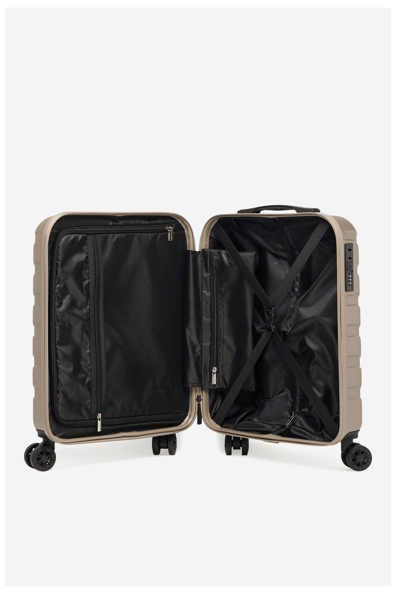 Walizka Gino Rossi CEO-GIN-S-002-05-GOLD Złoty