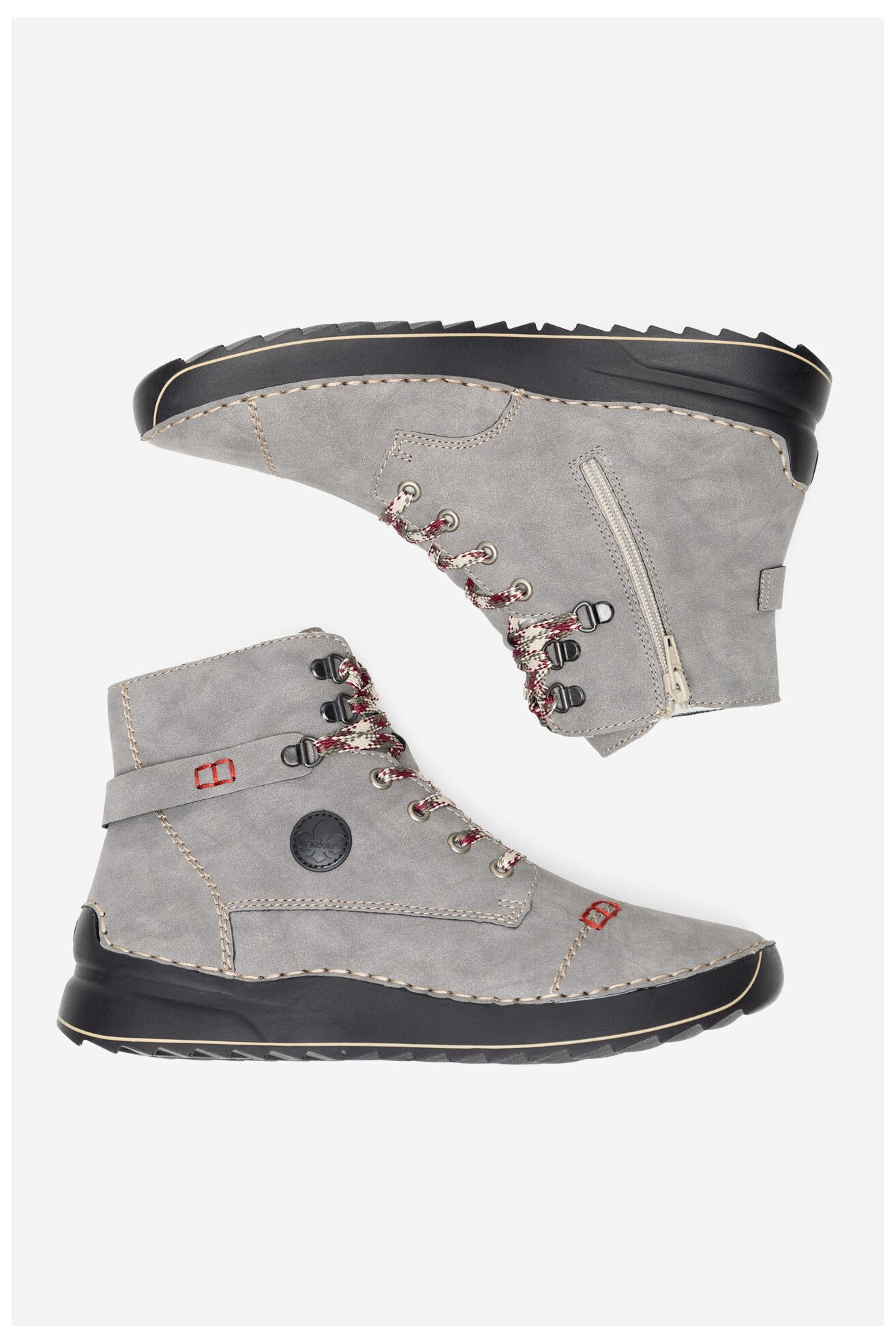 Боти Rieker 51544-64 СИВ