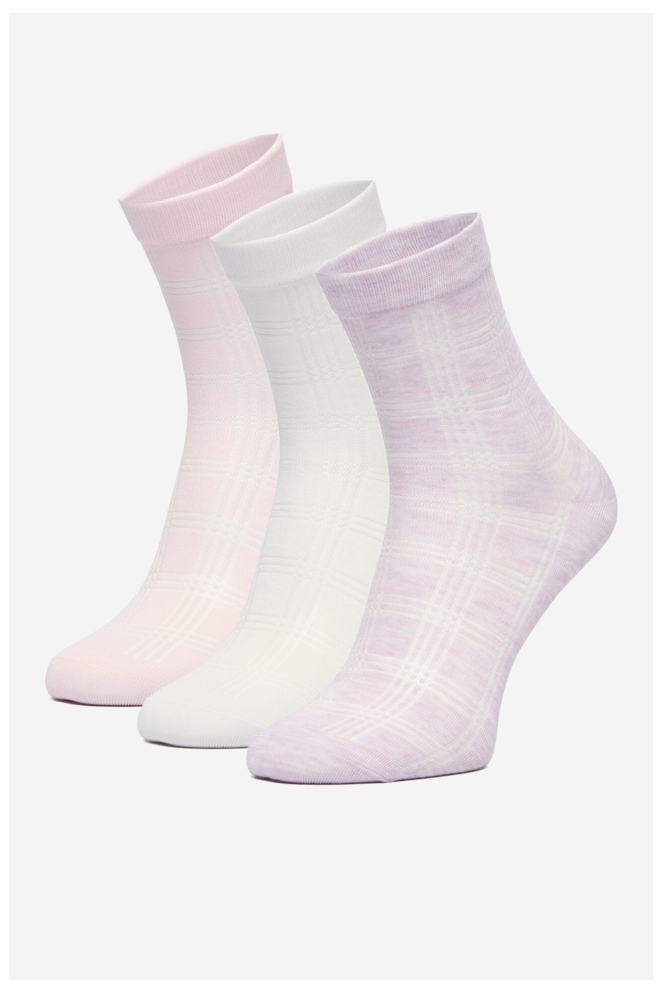 Чорапи NINE WEST CEO_BR_NW_25079_W_AW25 (3 PACK) БЯЛ