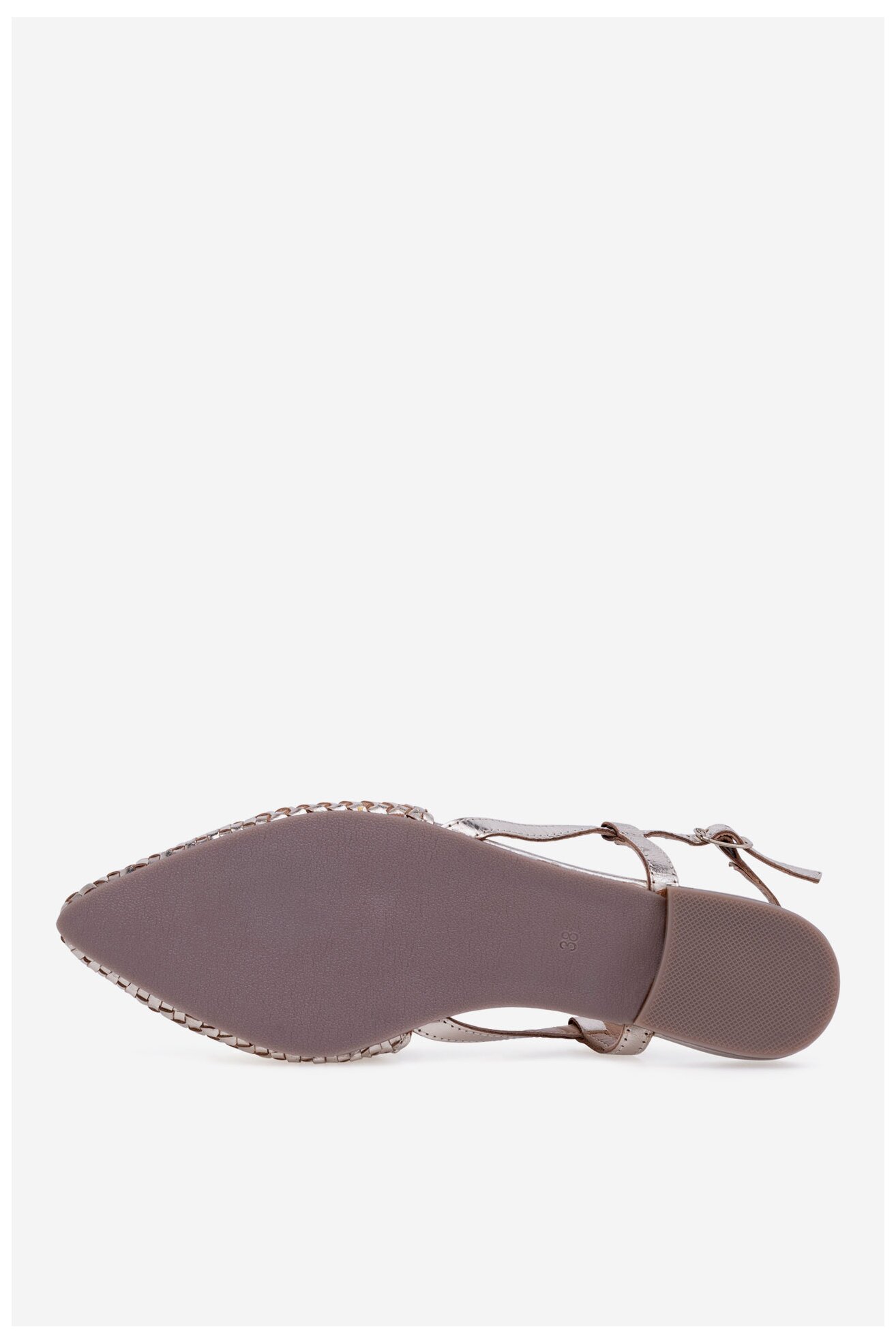 Baleriny Lasocki MADALIA WI29-CHR06 Złoty