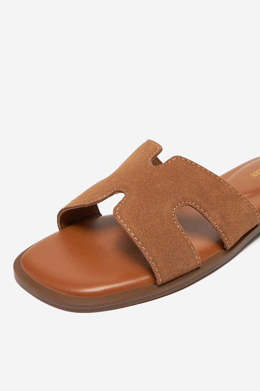 DeeZee - Klapki zamszowe - 5906751135853