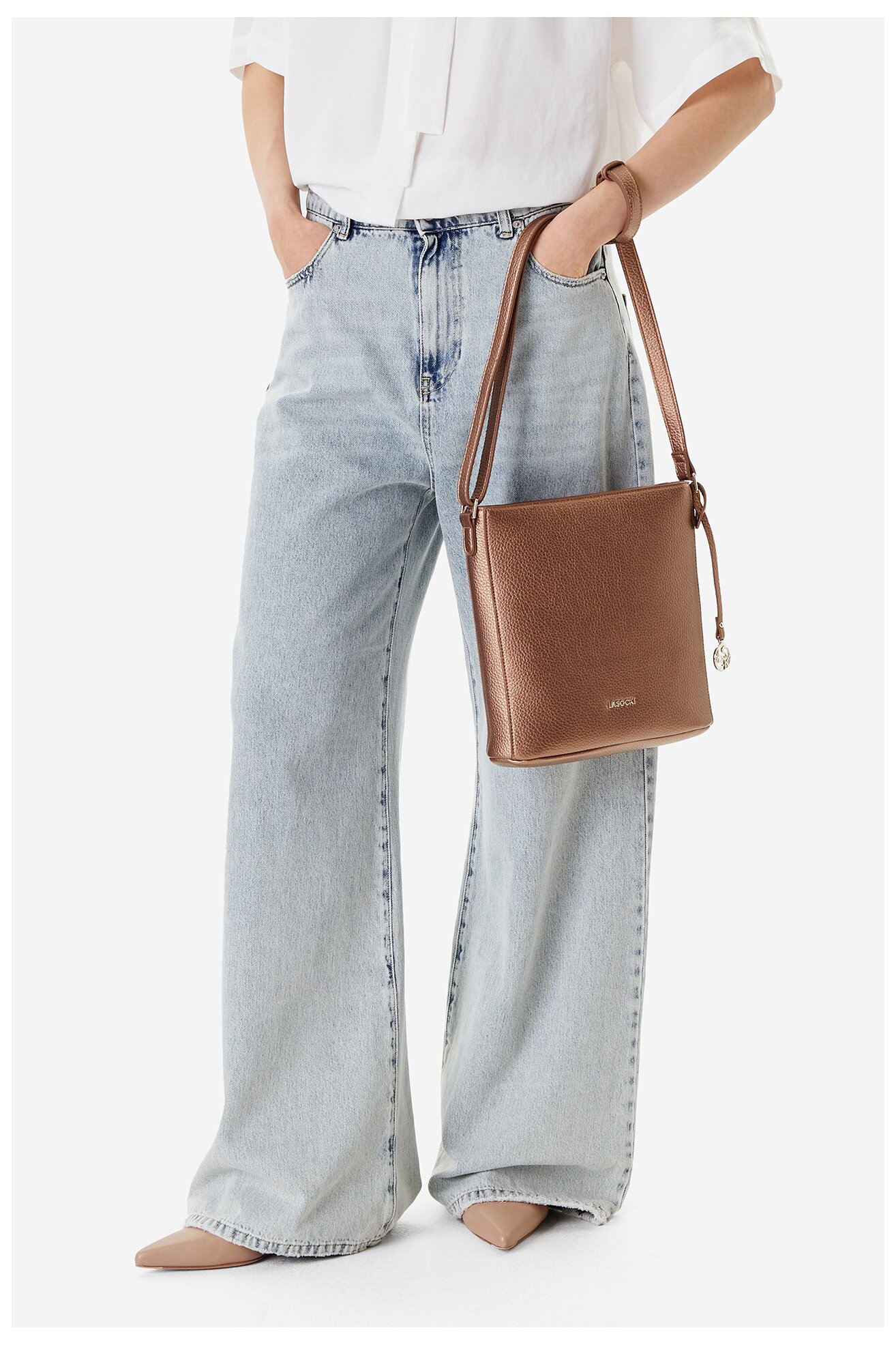 Torba Lasocki LSK-K-031-06 ZLATNA