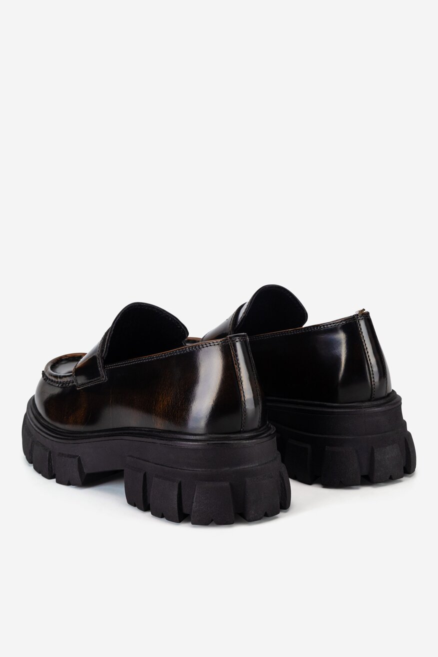 Mocasini Badura MARO ÎNCHIS - 5905588814955