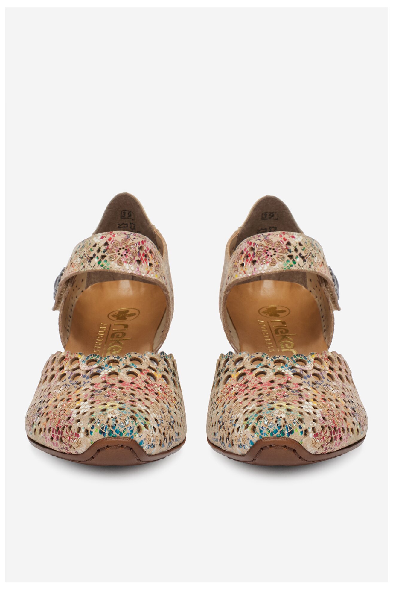 Czółenka Rieker CEO-43753-91 MIX