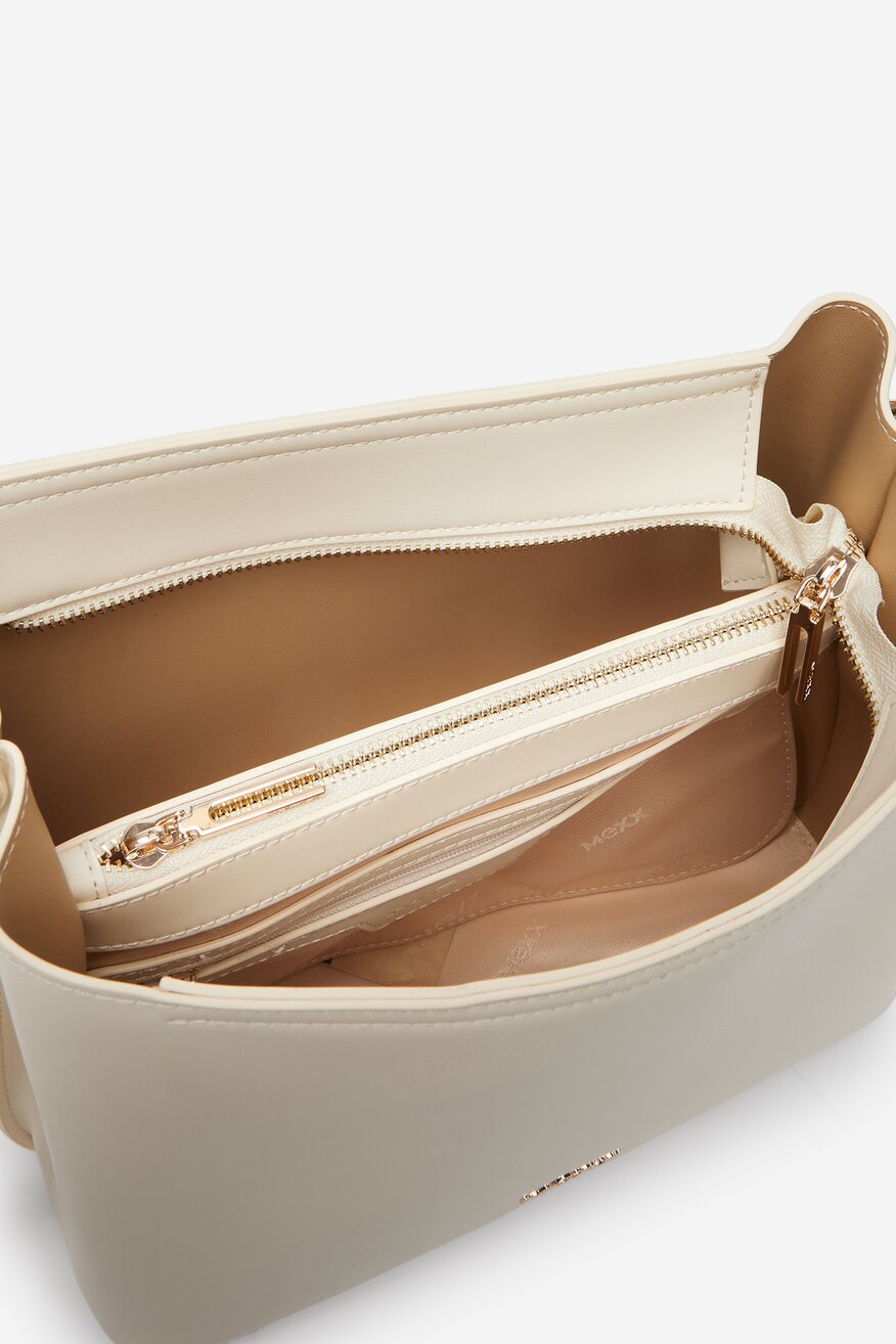 
                Дамска чанта Mexx СЛОНОВА КОСТ - 5906751554661