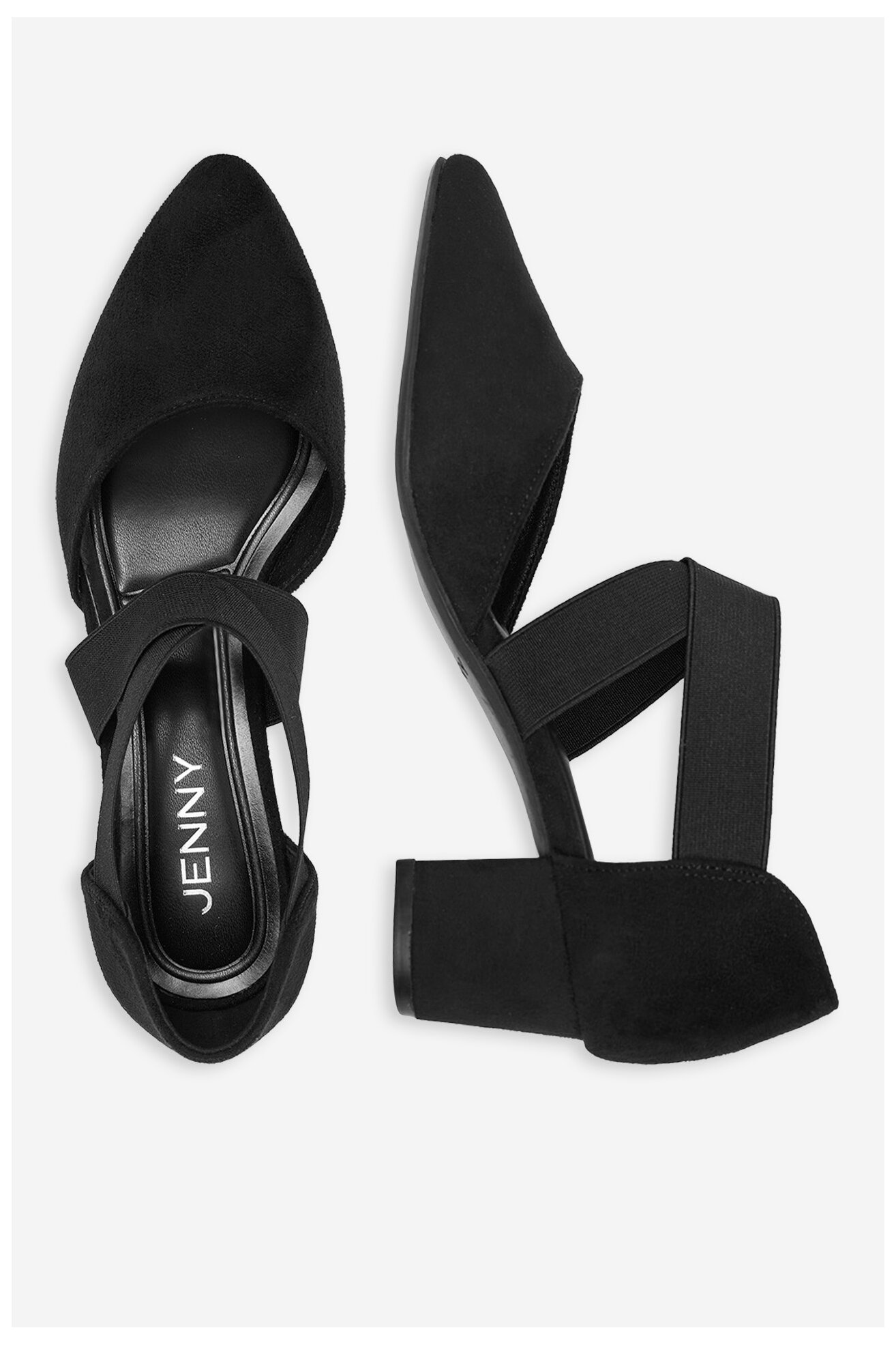 Туфлі-Човники Jenny CEO-SW25-7 01 ЧОРНИЙ