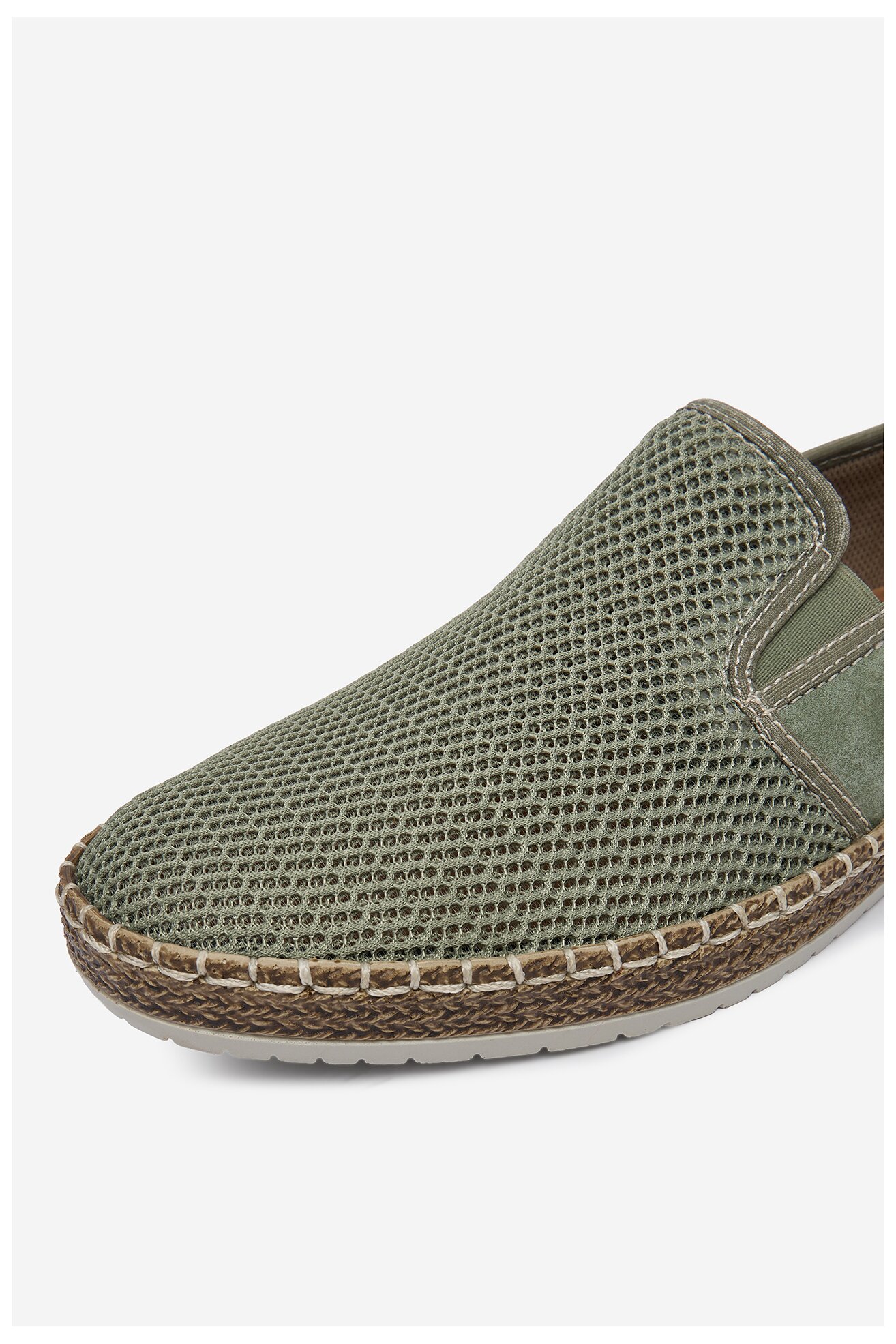 Половинки обувки Rieker CEO-B5265-52 СВЕТЛОМАСЛИНЕН