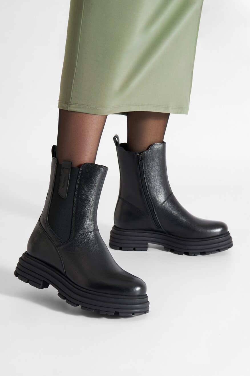 
                Lasocki - Botki skórzane - 5905588102656