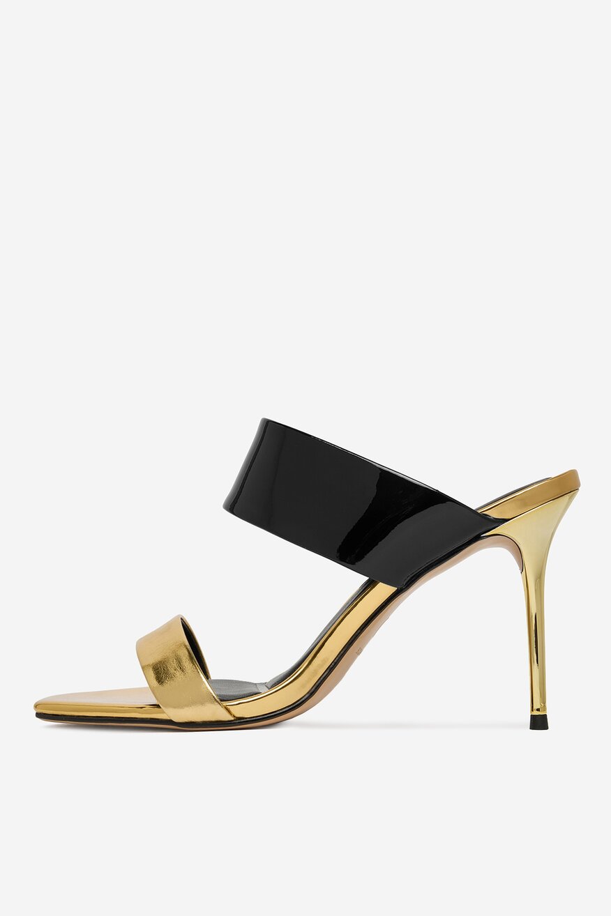 EVA MINGE - Klapki skórzane - 5906751814192