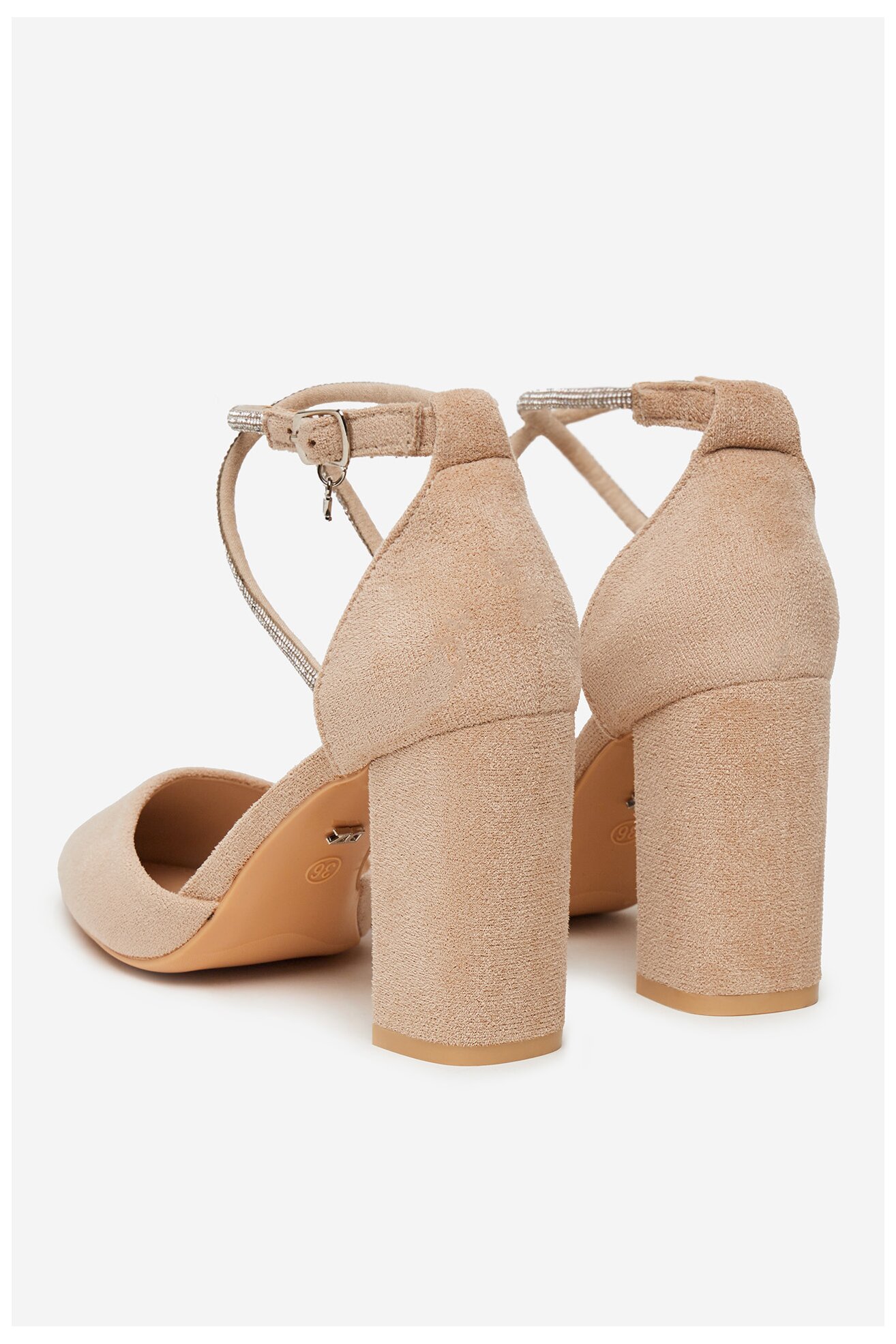 Lodičky DeeZee BG-88416-1 BÉŽOVÁ