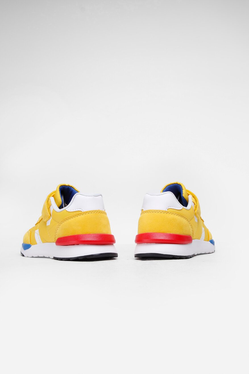 
                Sprandi - Obuwie sportowe żółte na rzep - 5904248376413