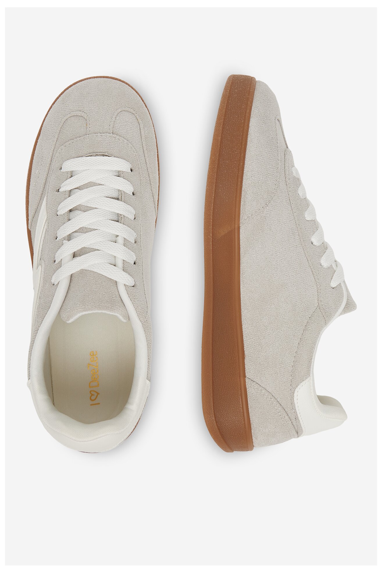 Sneakerși DeeZee AM25219 GRI DESCHIS